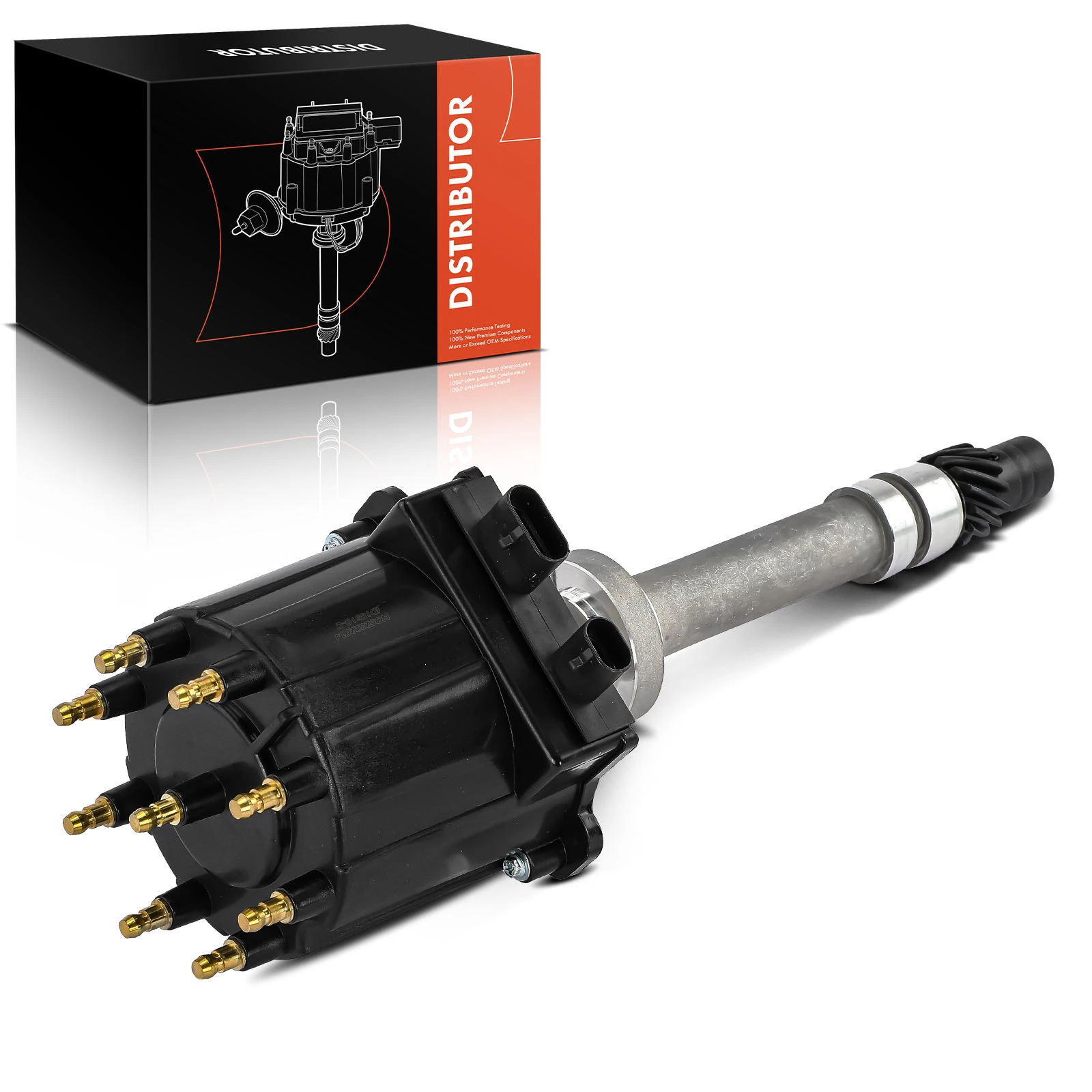 Ignition Distributor with Cap & Rotor