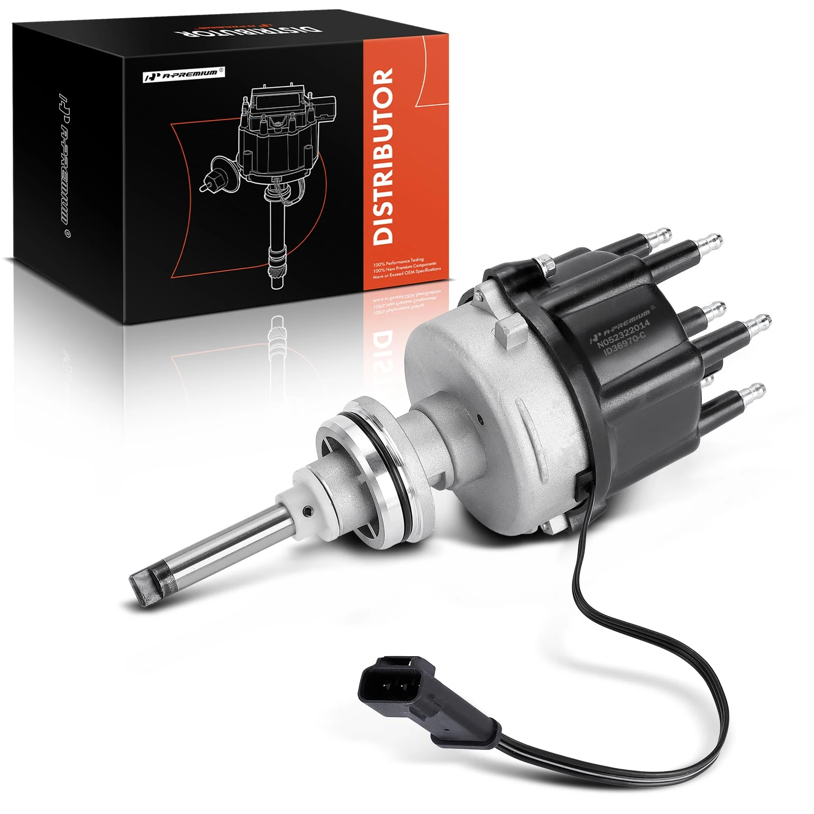 Ignition Distributor with Cap & Rotor