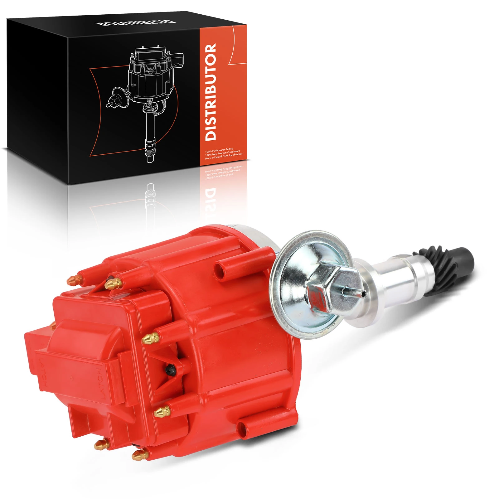 Ignition Distributor with Cap & Rotor