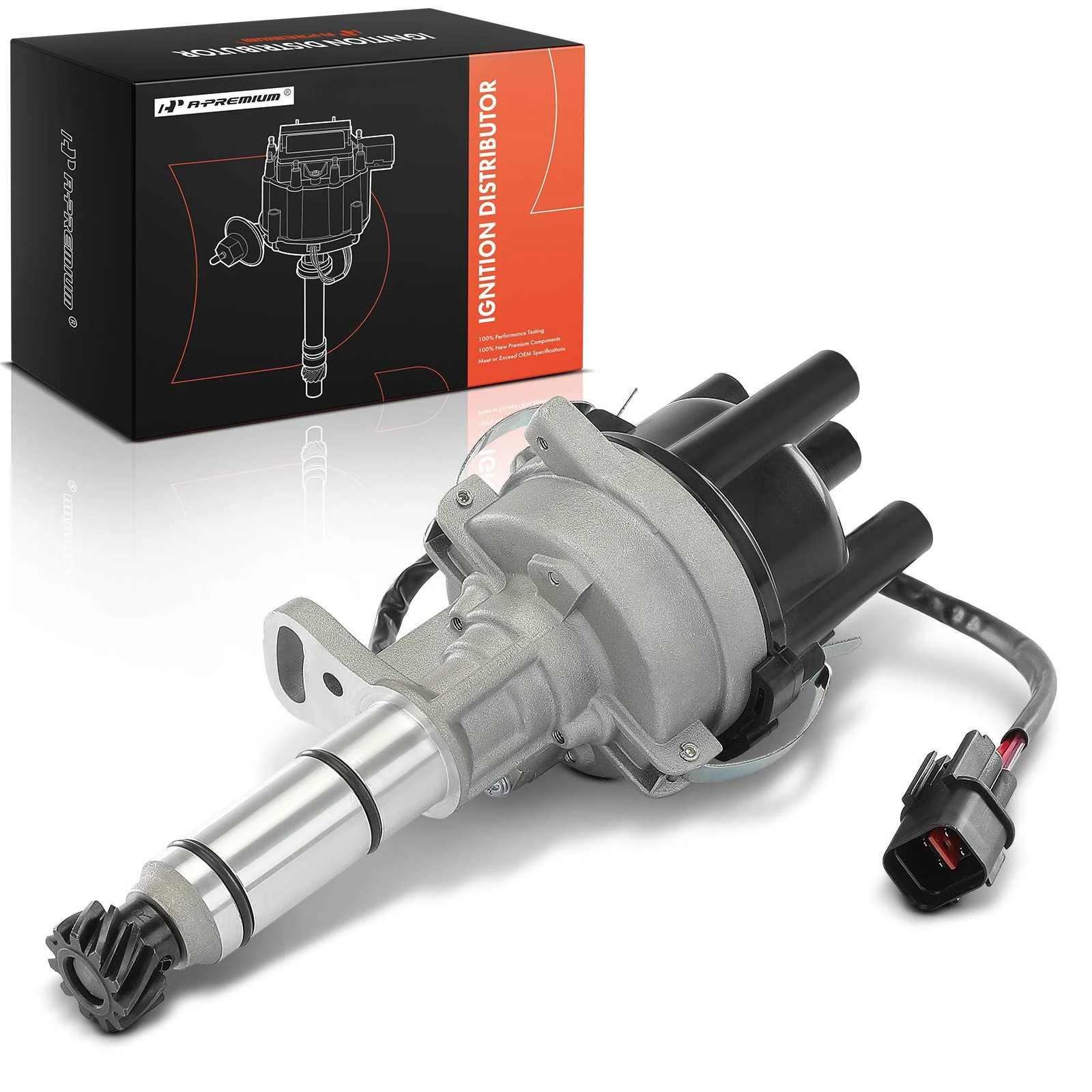 Ignition Distributor with Cap & Rotor for 1989-1990 Eagle Summit