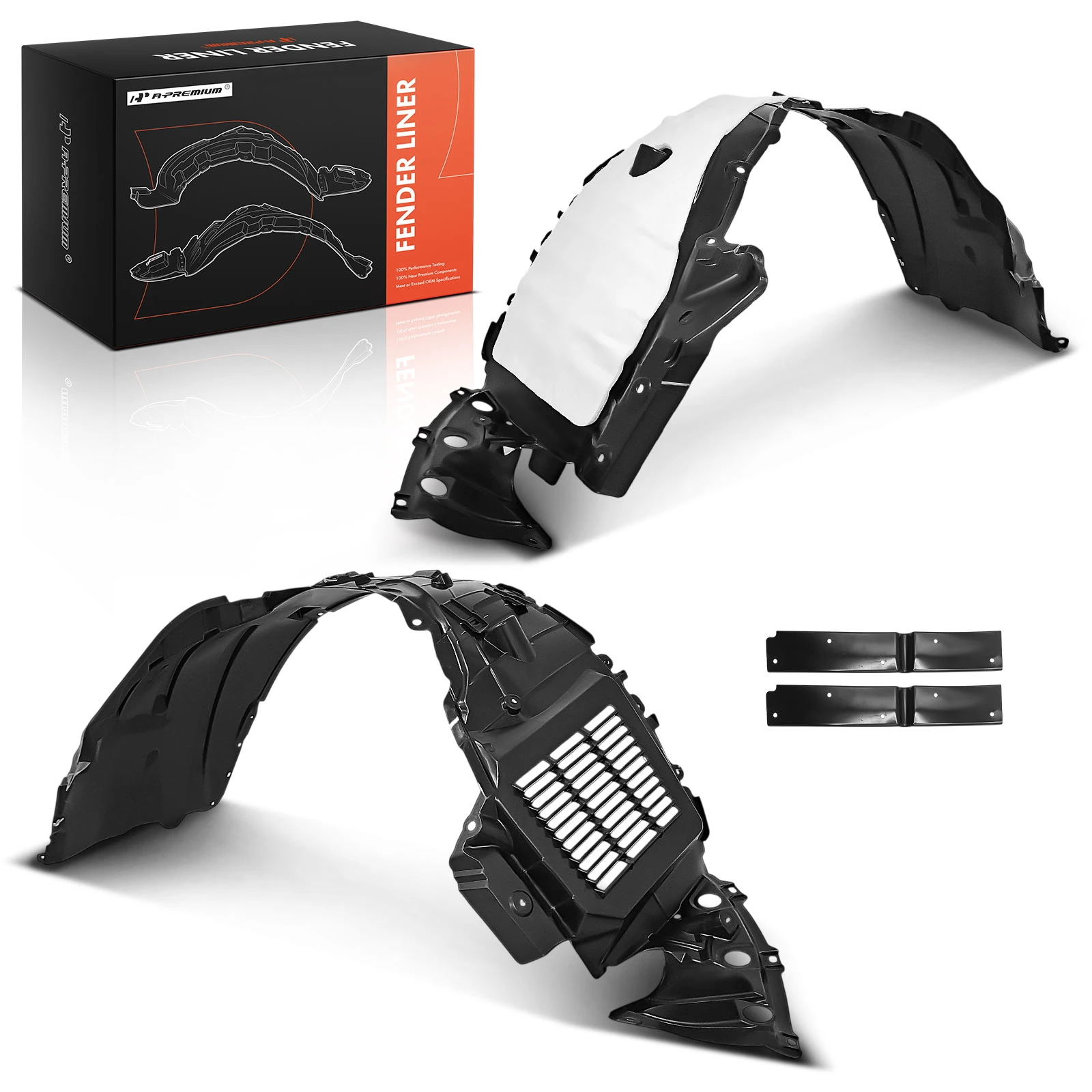 2 Pcs Front Inner Fender