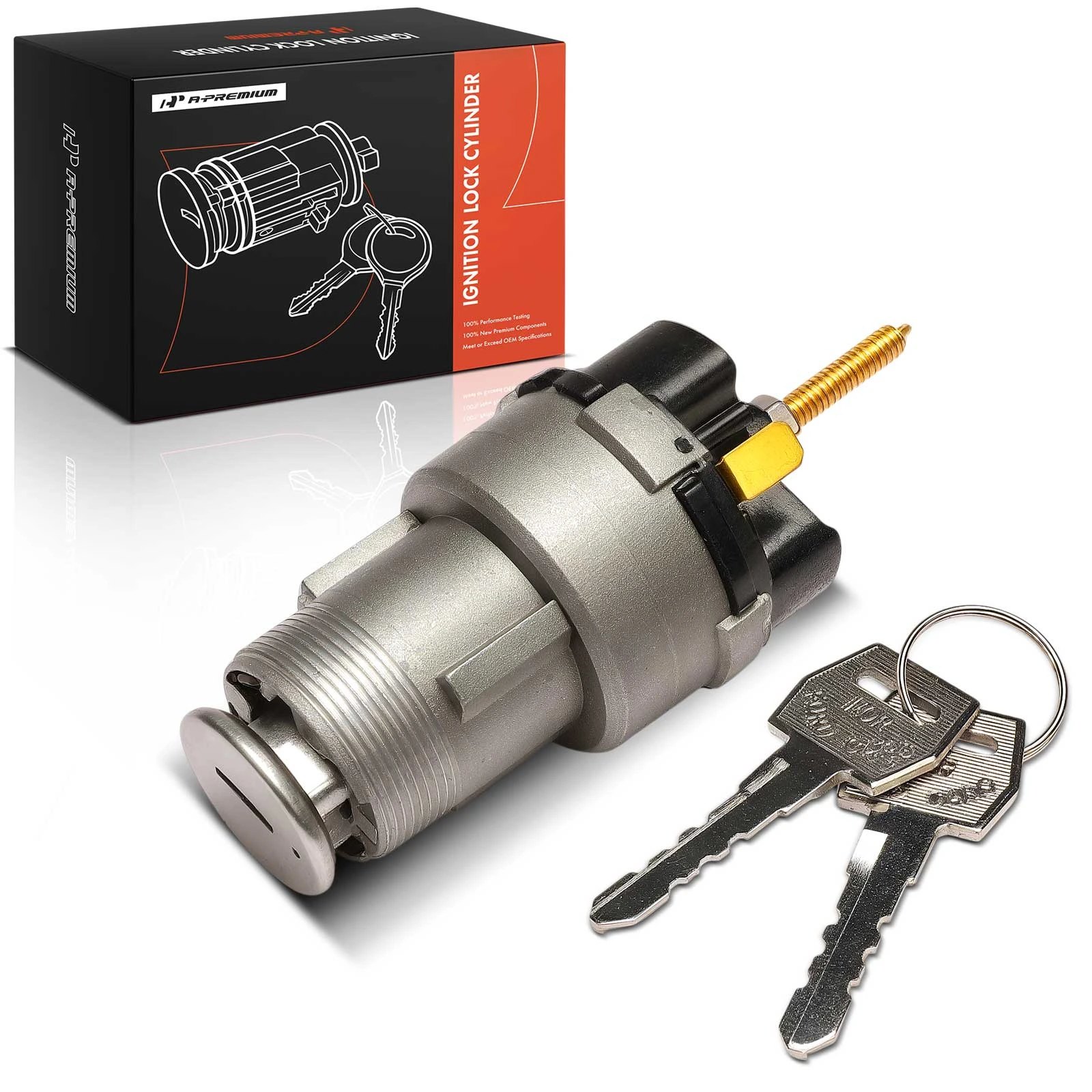 Ignition Lock Cylinder Zamak 5 with Key