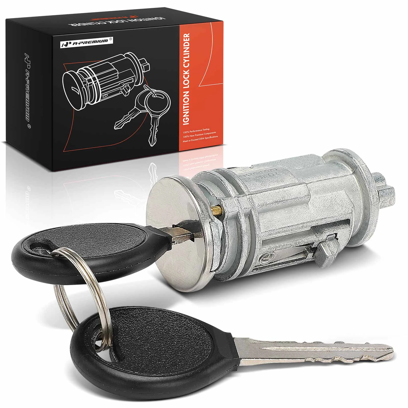 Ignition Lock Cylinder Zamak 5 with Keys