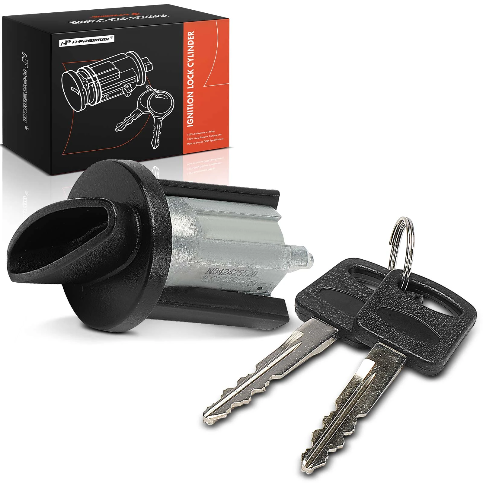 Ignition Lock Cylinder Zamak 5 with 2 Keys for 2004-2007 Mercury Monterey