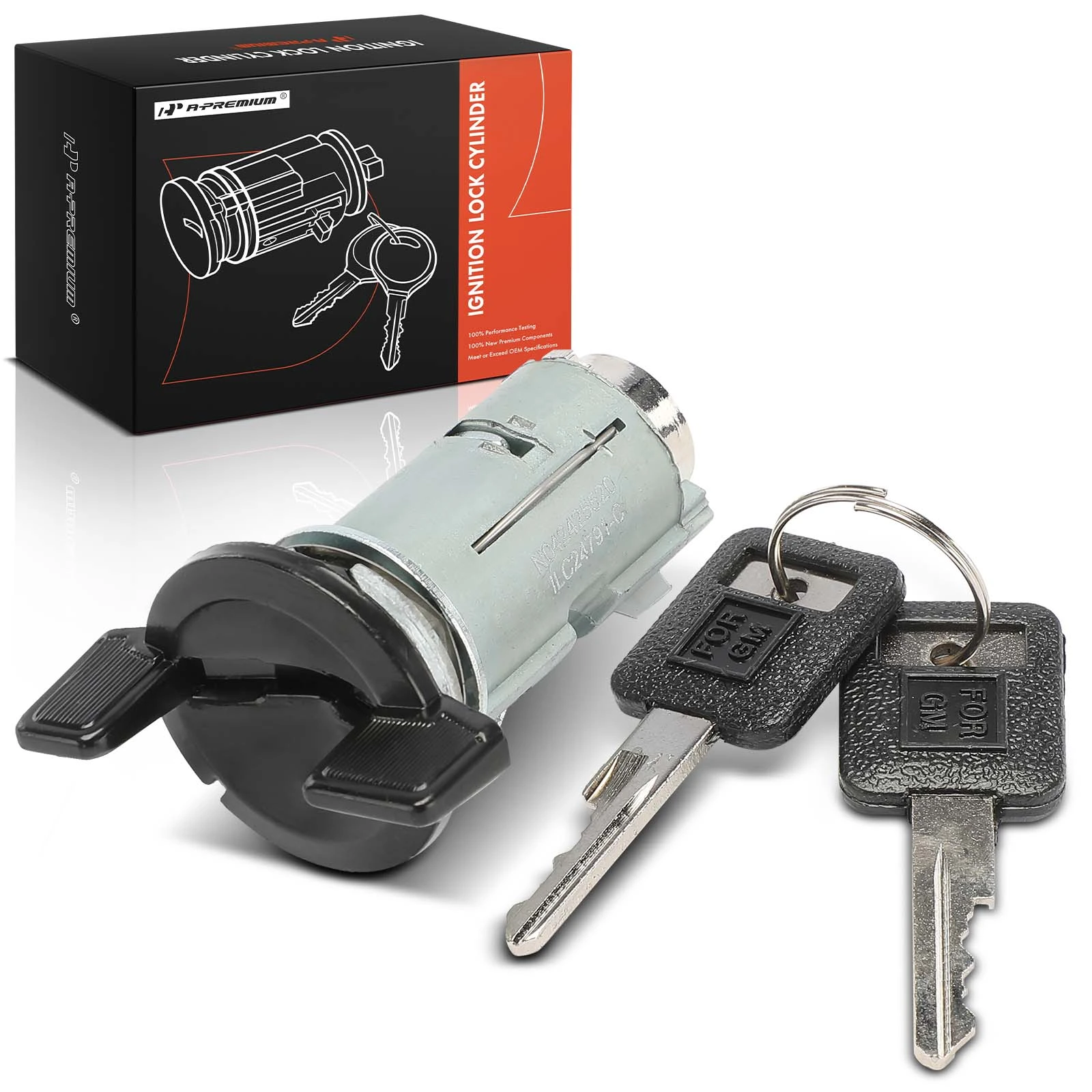 Ignition Lock Cylinder Zamak 5 with Keys