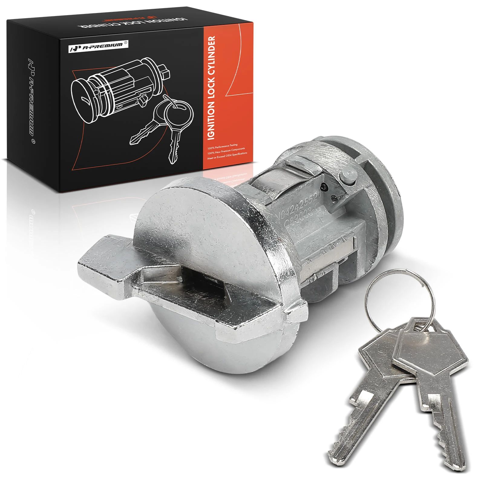 Ignition Lock Cylinder Zamak 5 with Keys