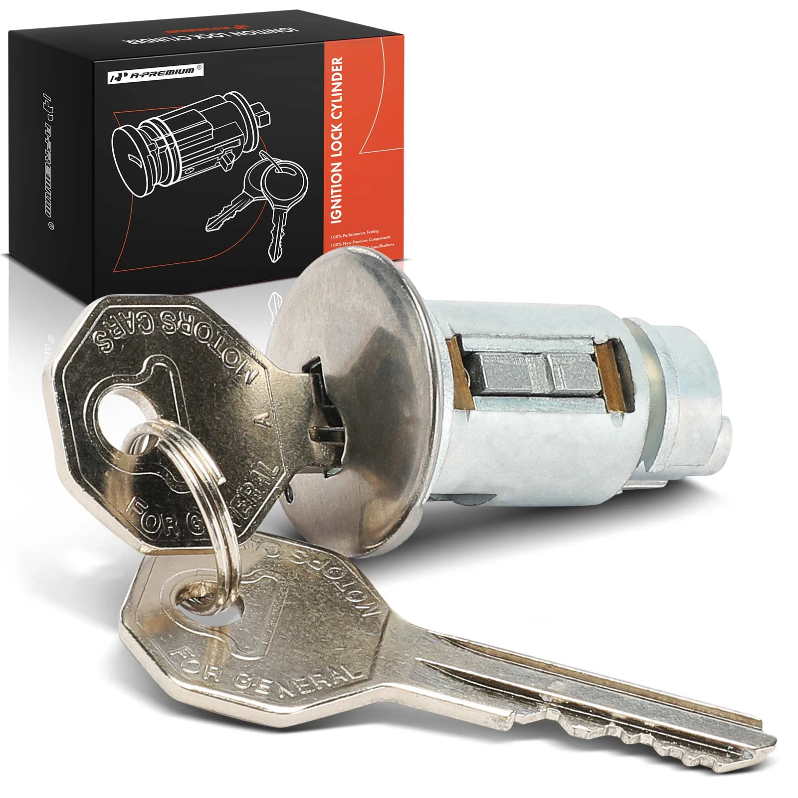 Ignition Lock Cylinder Zamak 5 with Keys