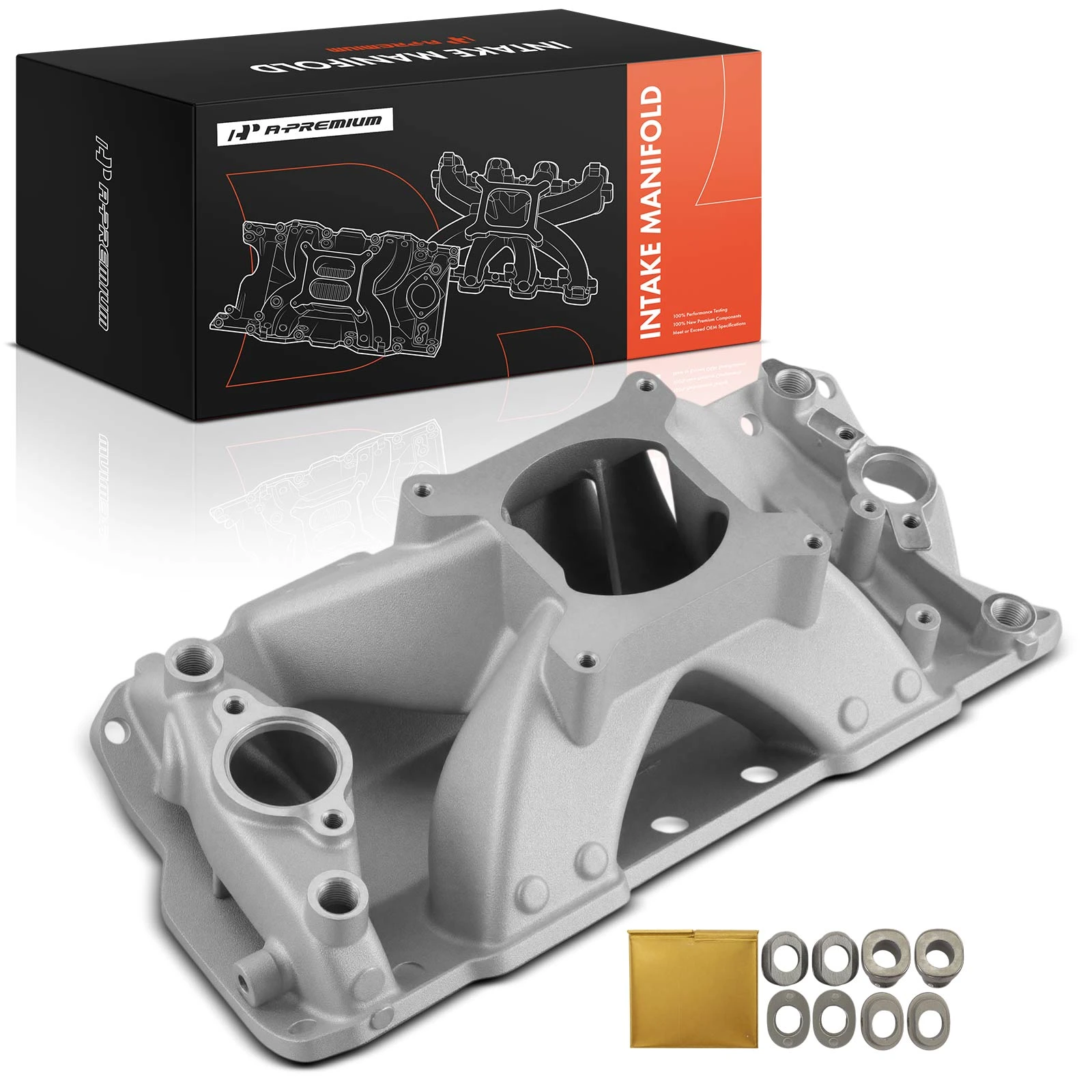 Single Plane Small Block Engine Intake Manifold for 1988-1995 Chevrolet C3500