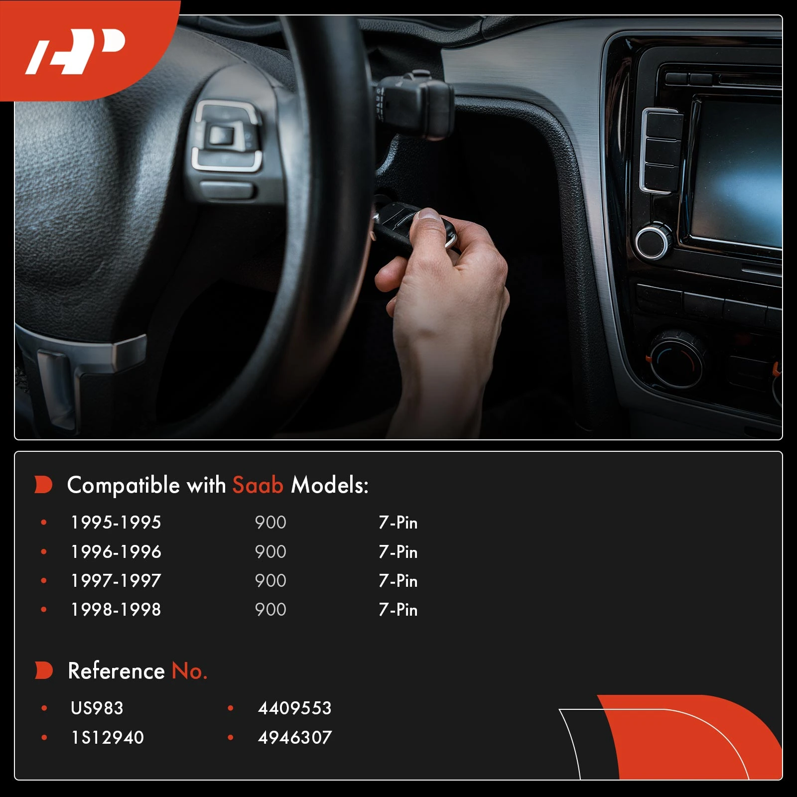 A-Premium APISS046 Ignition Starter Switch