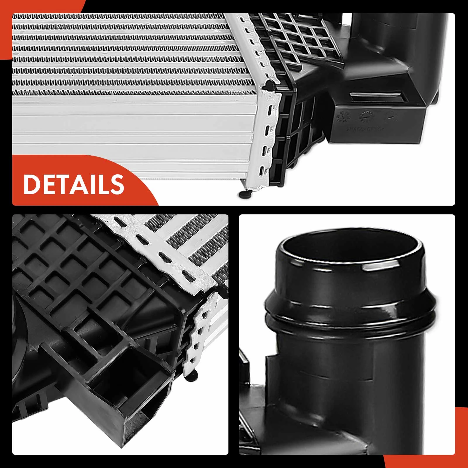 Direct Replacement Intercooler For Ford Bronco Sport 2021-2023 - 1.5L & 2.0L Turbo - LX6Z6K775D