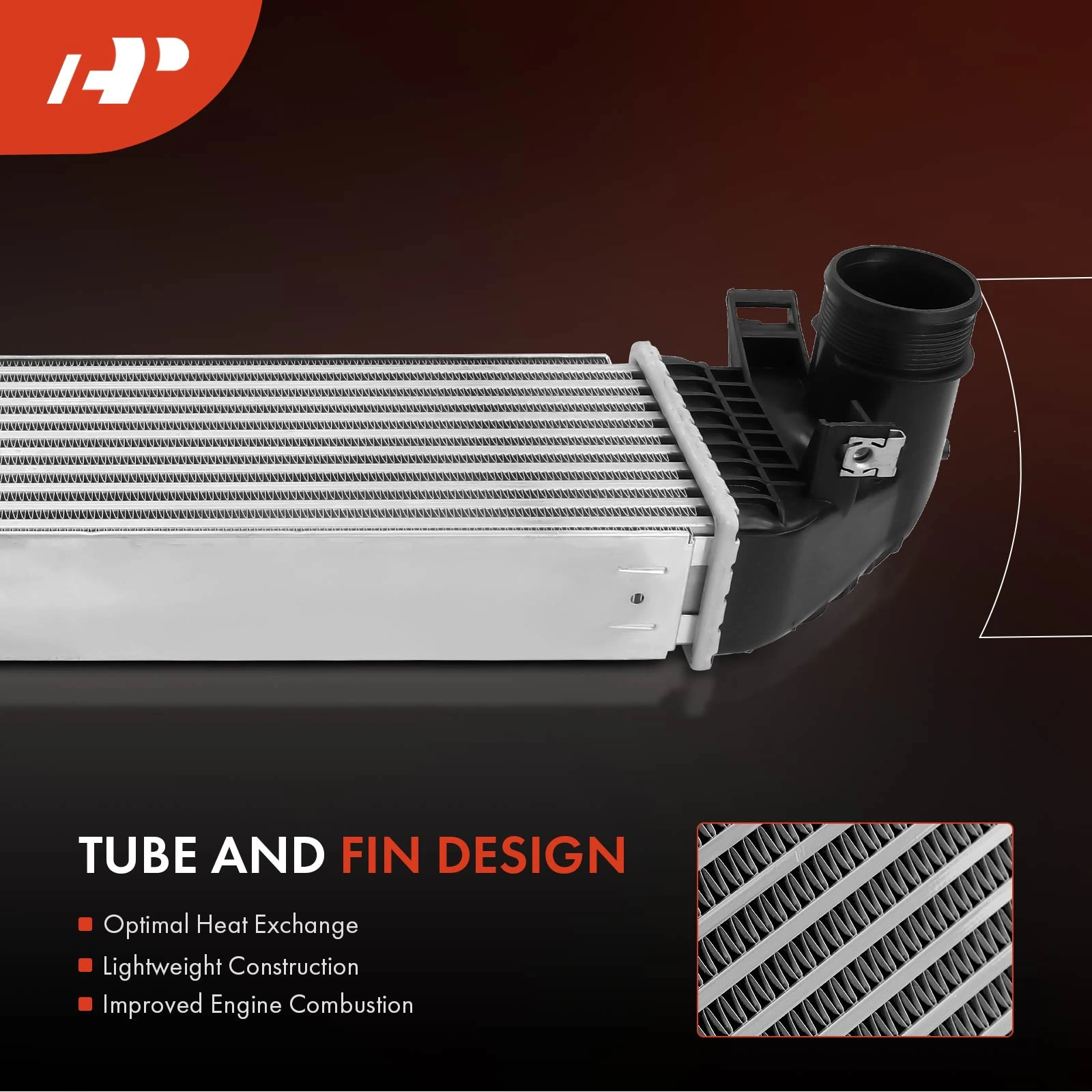Intercooler Charge Air Cooler for Ford Escape 2017-2019 Lincoln MKC 15-19