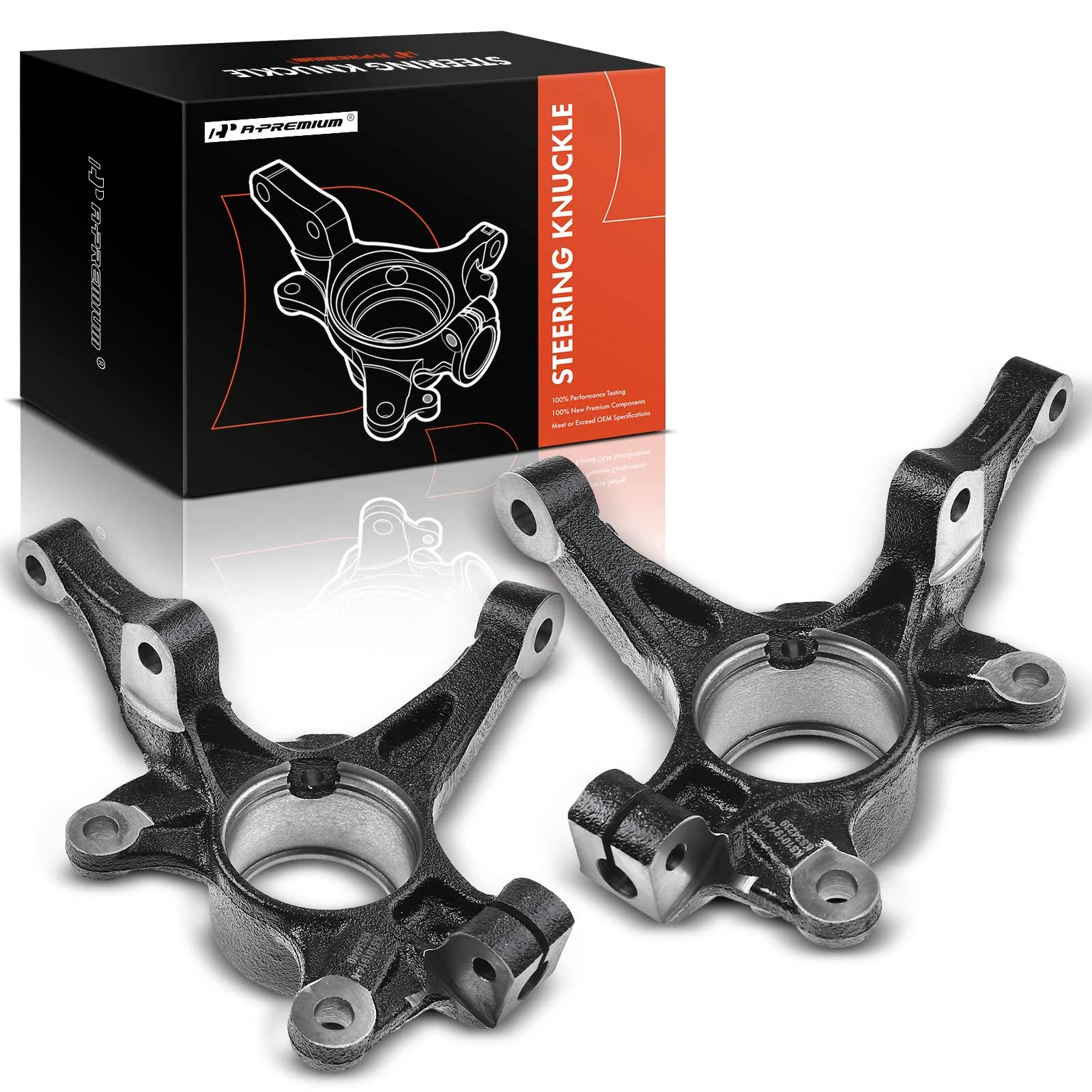 2 Pcs Front Steering Knuckle for 2013-2021 Buick Encore