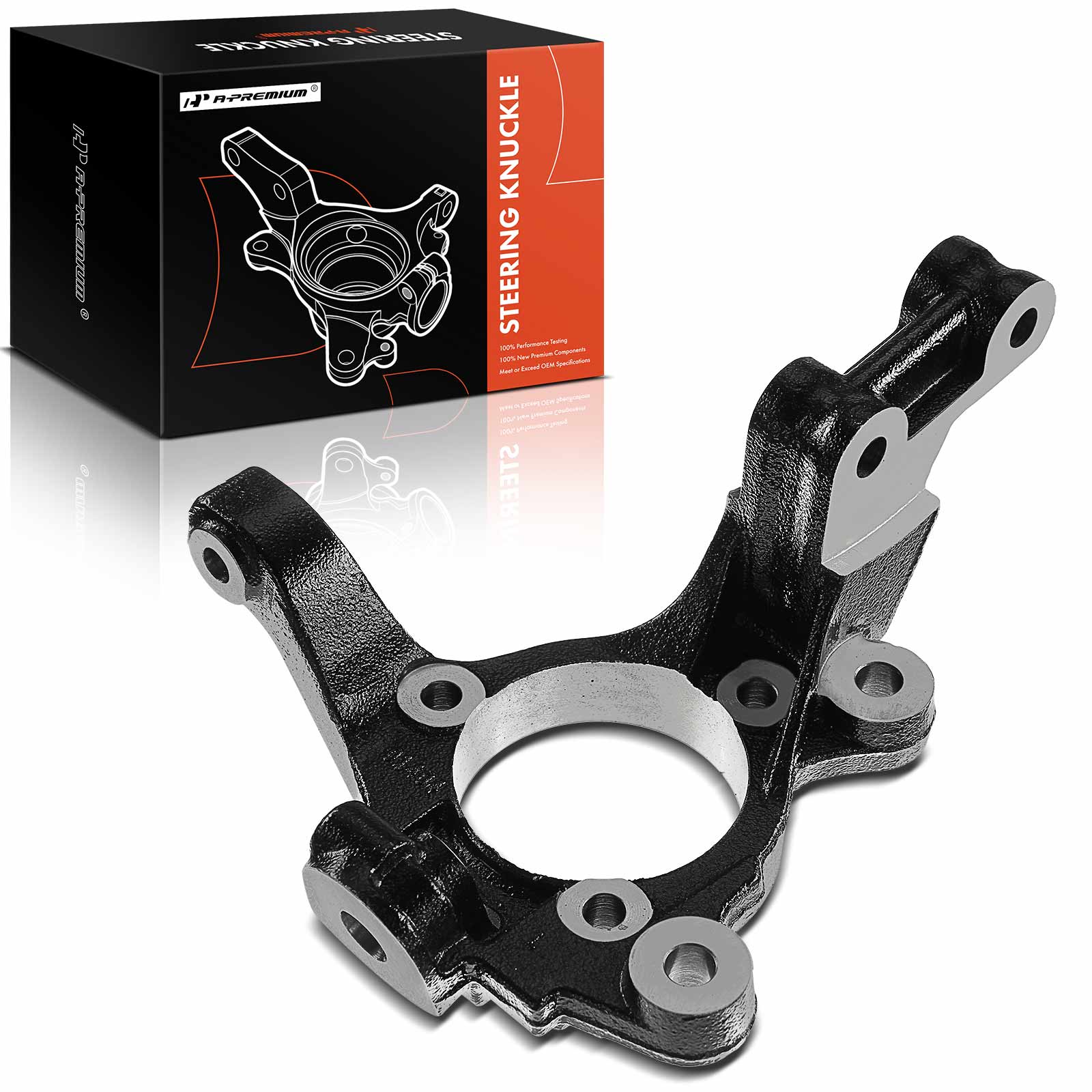 Front Driver Steering Knuckle for 1997-2004 Oldsmobile Silhouette