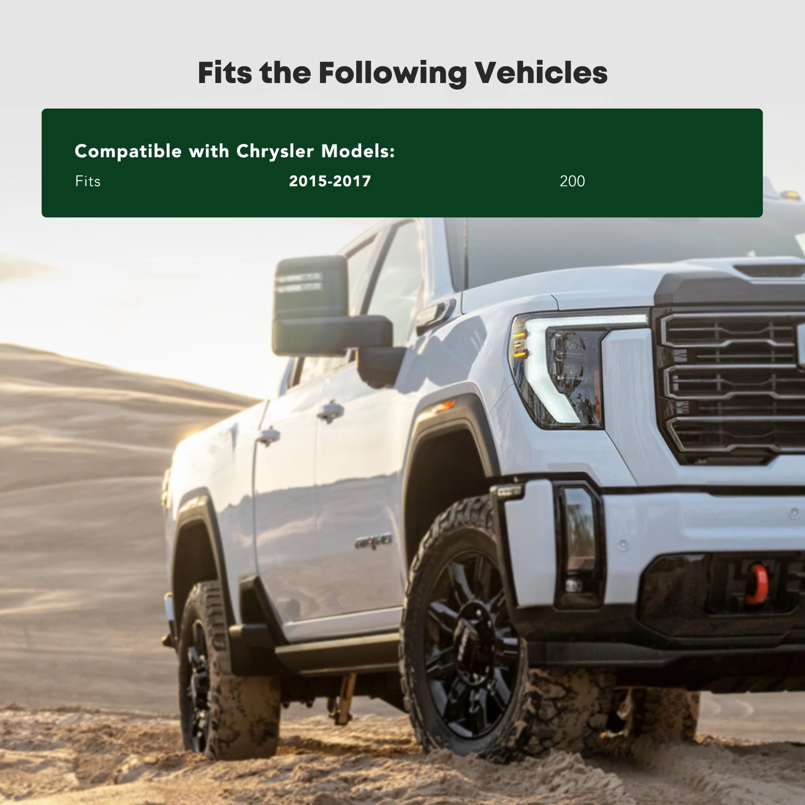 Driver Steel Headlight Bracket for Chrysler 200 2015-2017