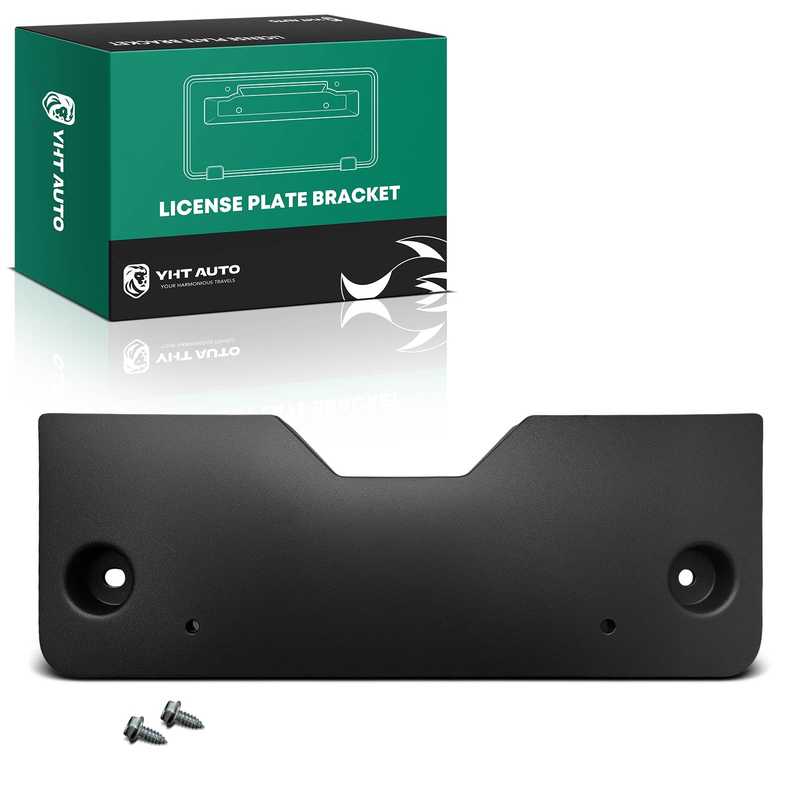 Front License Plate Bracket with Hardware for 2020-2022 Nissan Versa