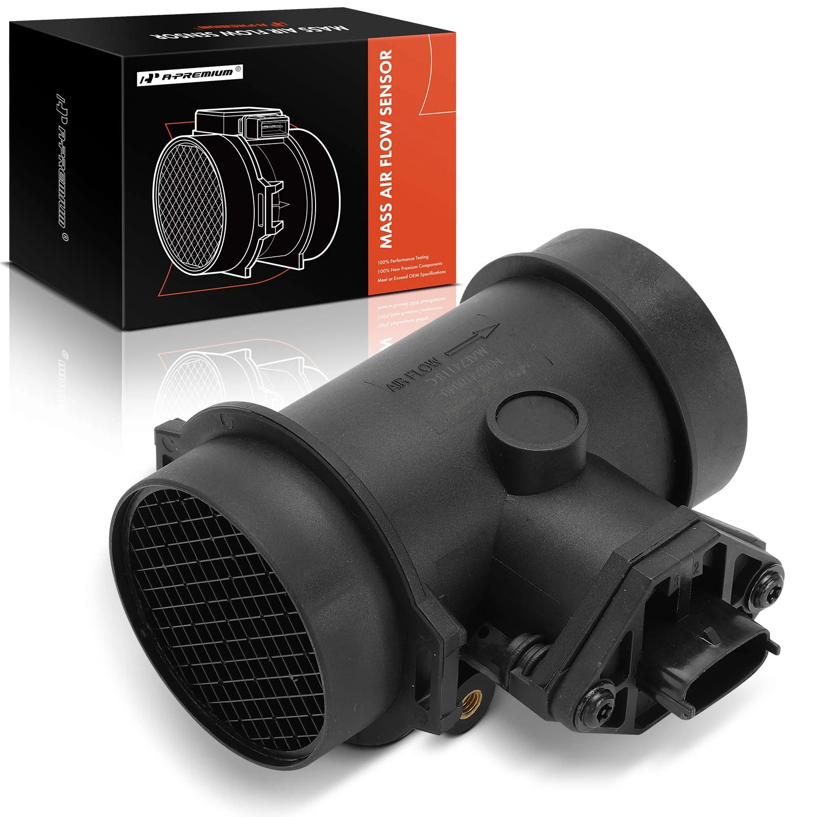 Mass Air Flow Sensor with Housing