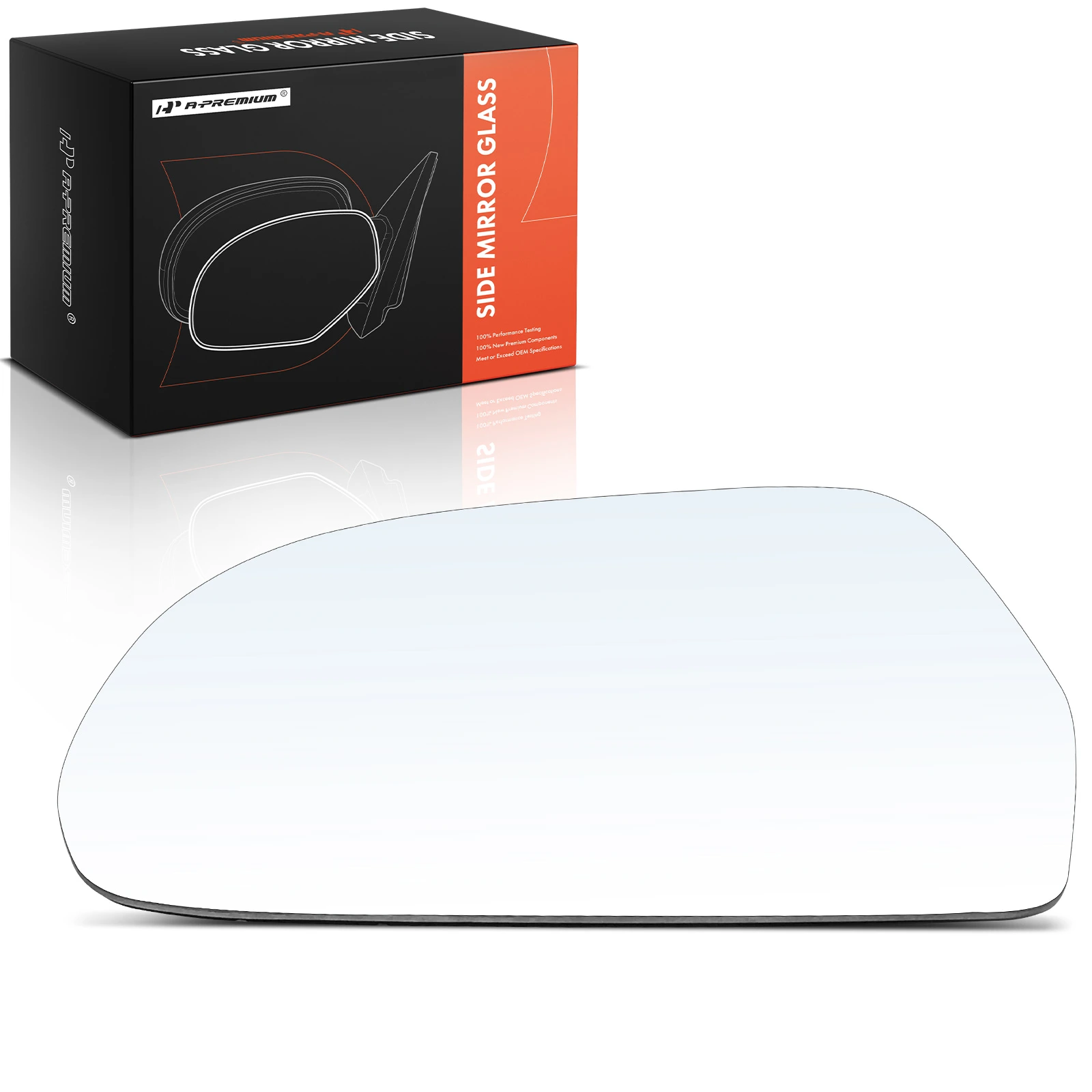 Driver Mirror Glass with Power Adjust
