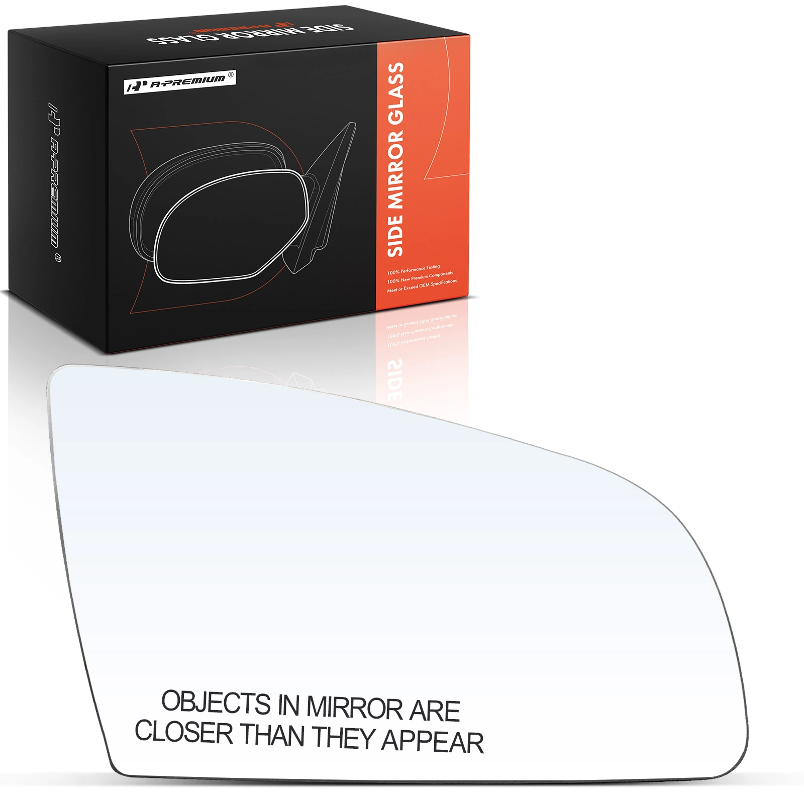Passenger Mirror Glass with Power Glass Adjust