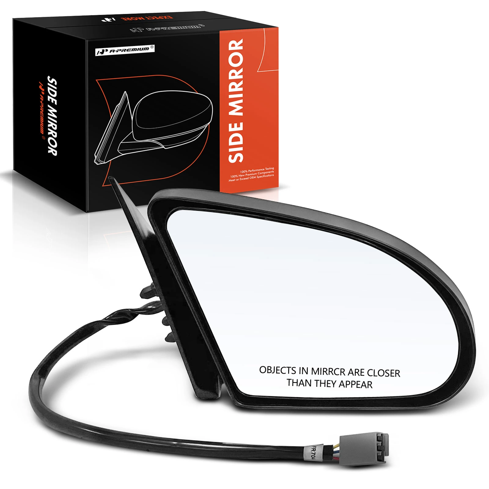 Passenger Black Mirror with Power Glass Adjust