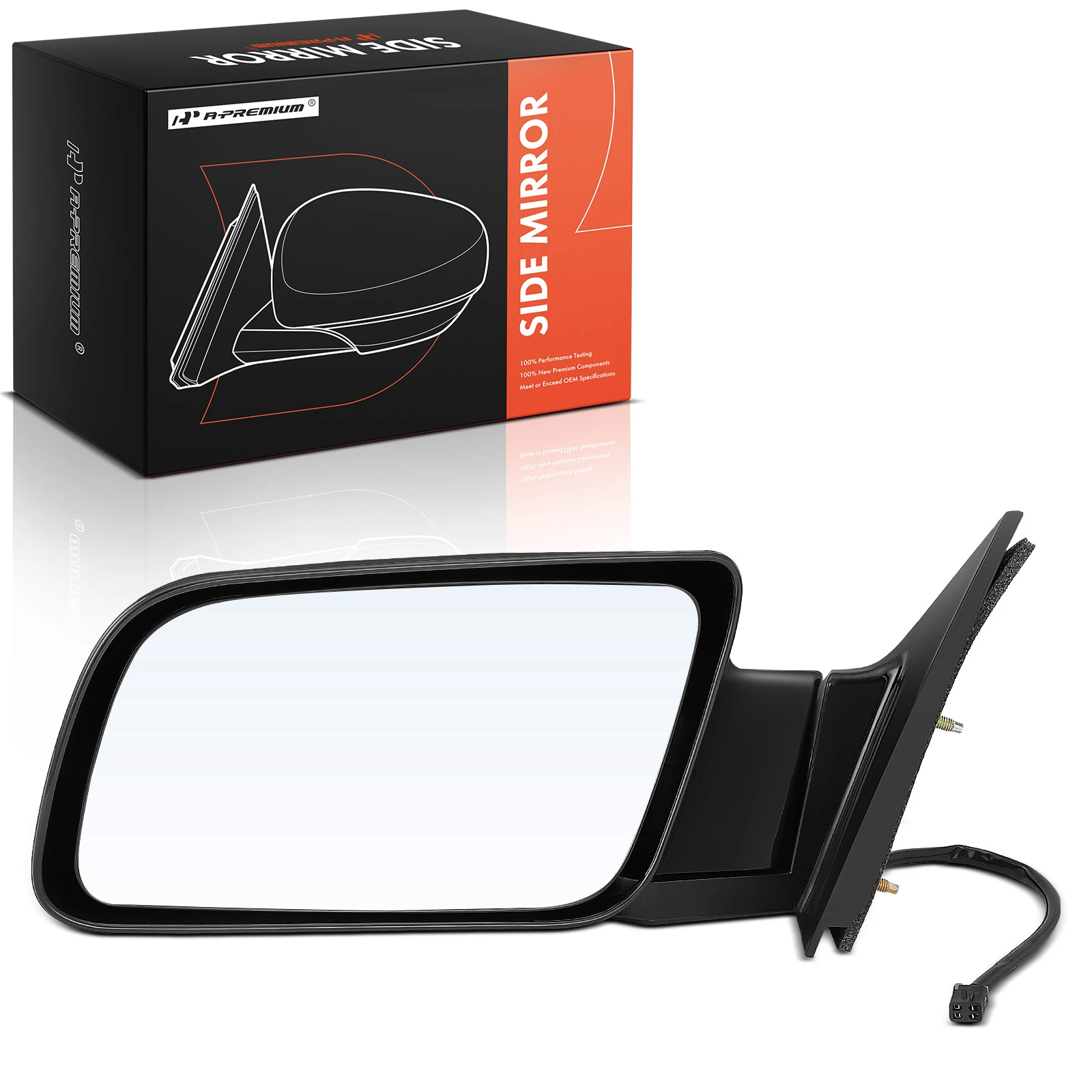 Driver Black Power Mirror