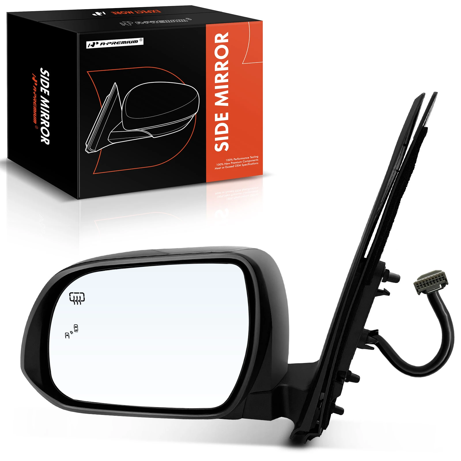 Front Door Mirrors Assembly Power Heated For Wrangler JL Gladiator JT 2018-2023 - Foto 13