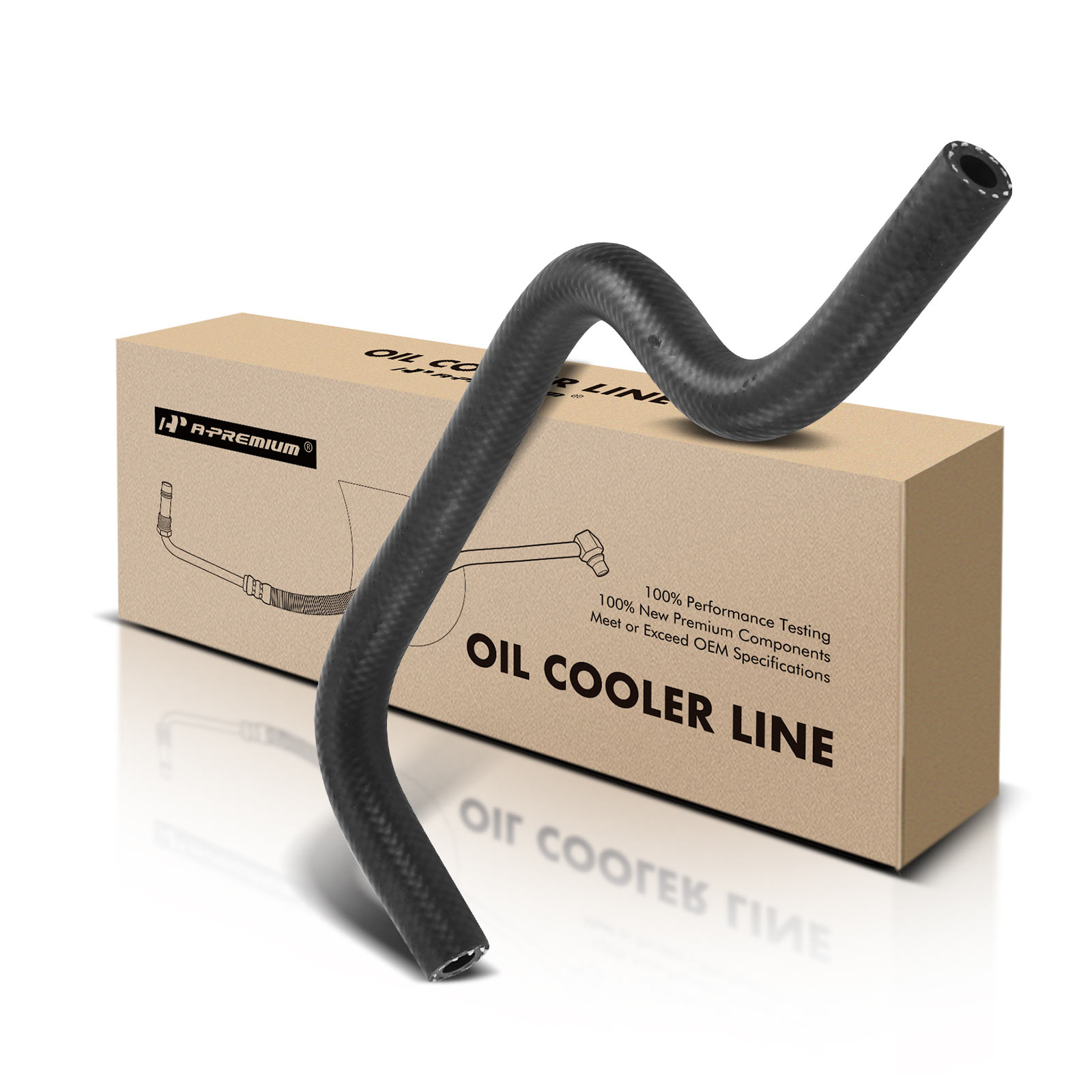 Inelt Transmission Oil Cooler Line Assembly