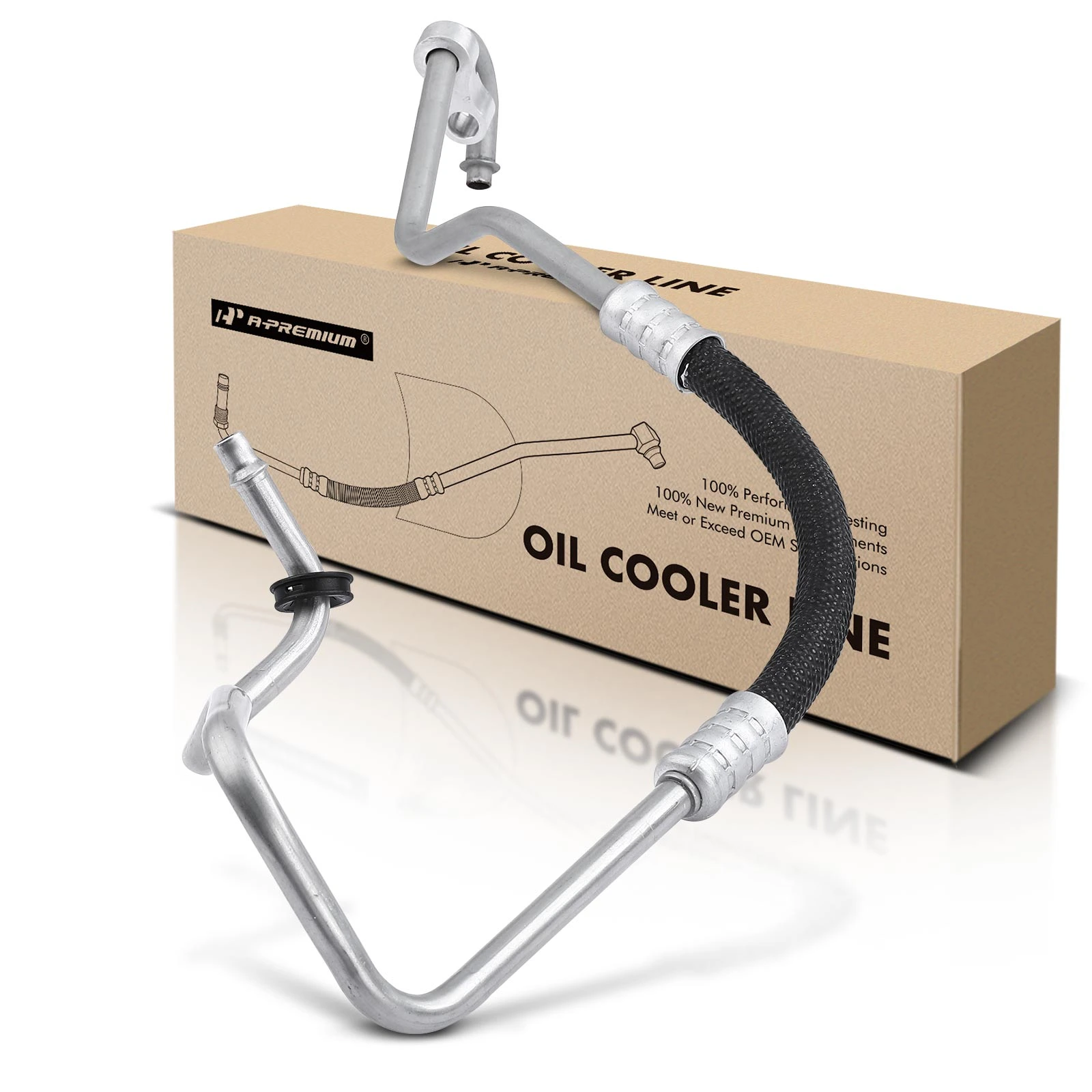 Auto Transmission Oil Cooler Line Assembly for 2007-2010 Saturn Outlook