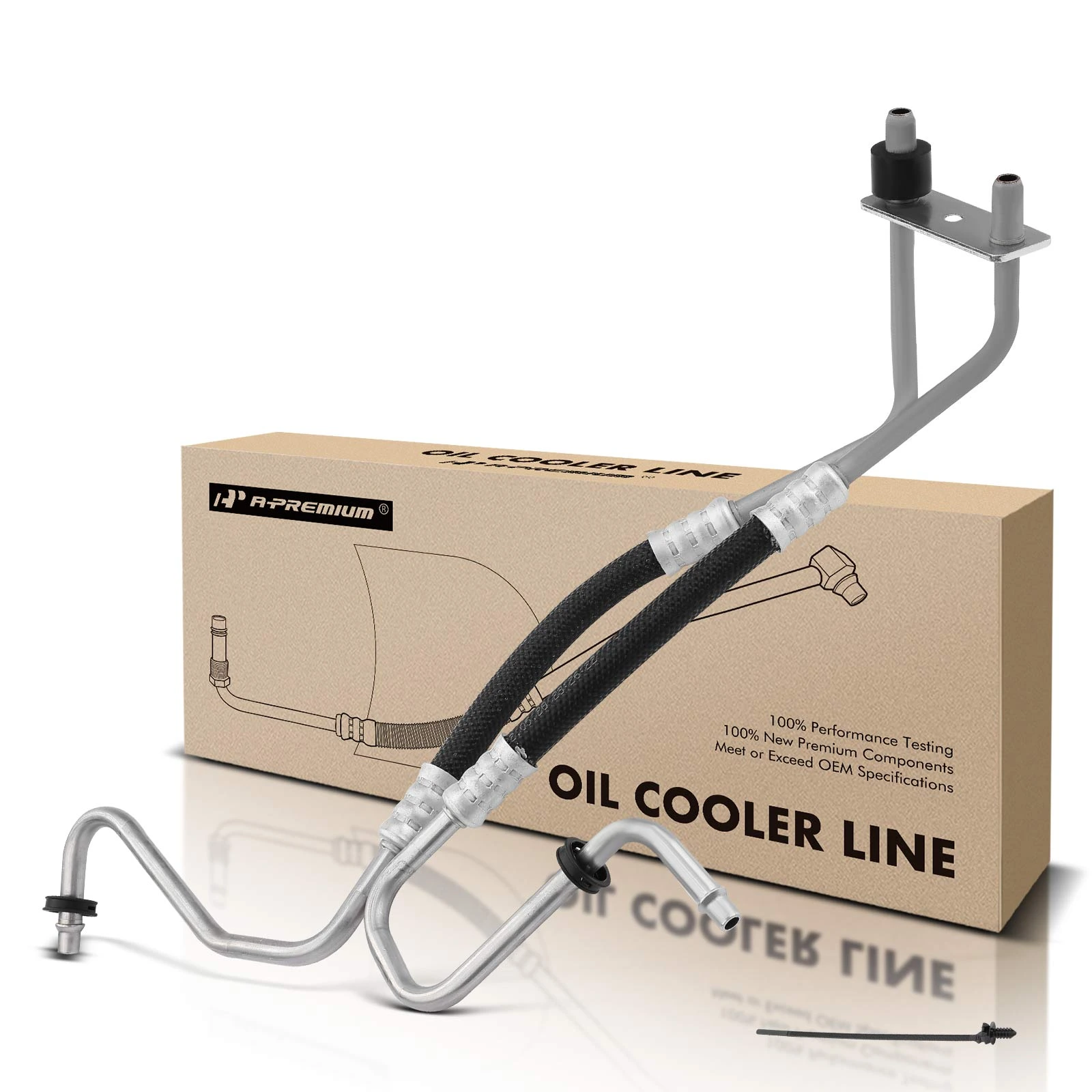 Transmission Oil Cooler Line Assembly for 2008-2010 Saturn Vue