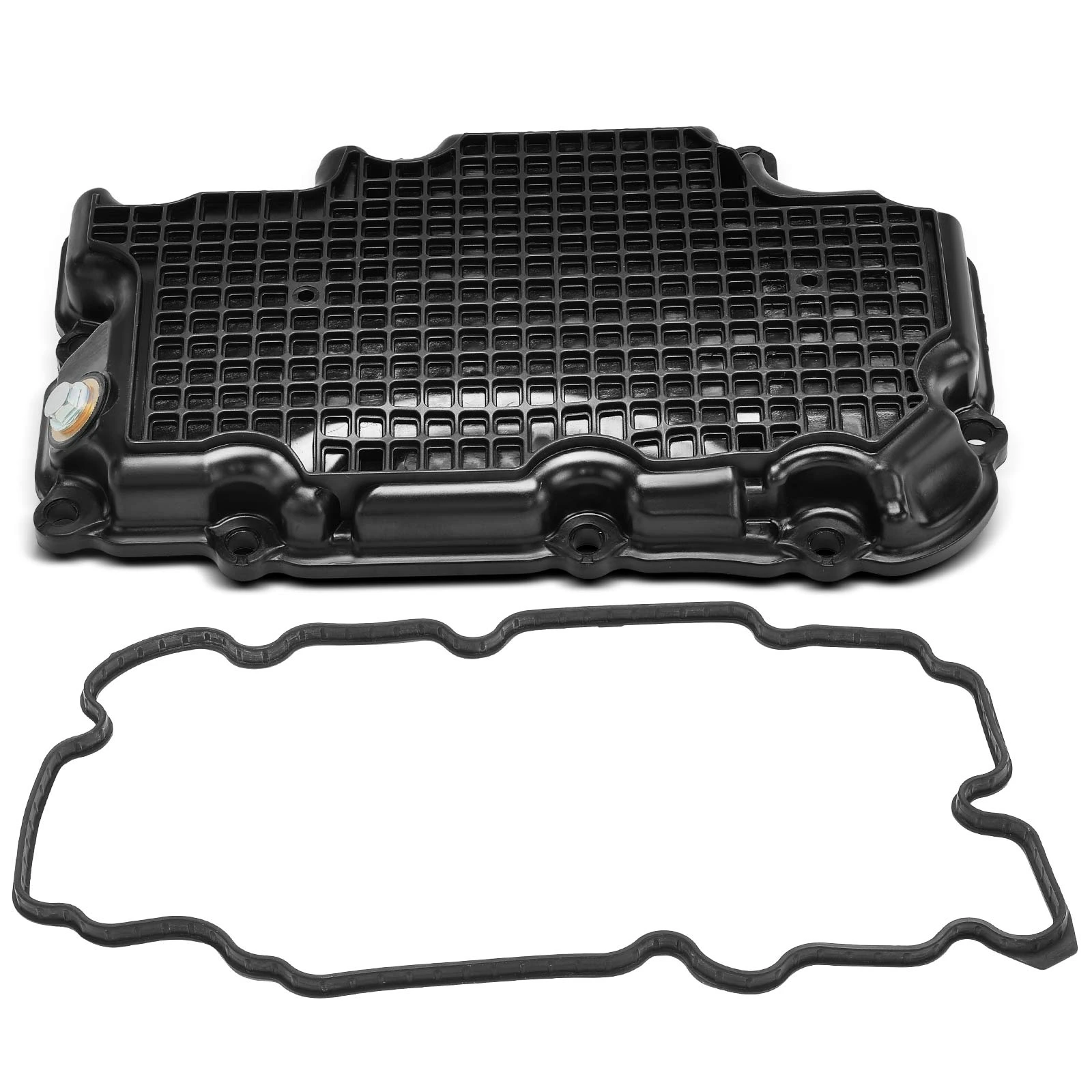 A-Premium Lower Engine Oil Pan Sump W/ Drain Plug & Gasket For Infiniti Q50/Q60 & Nissan Z 3.0L