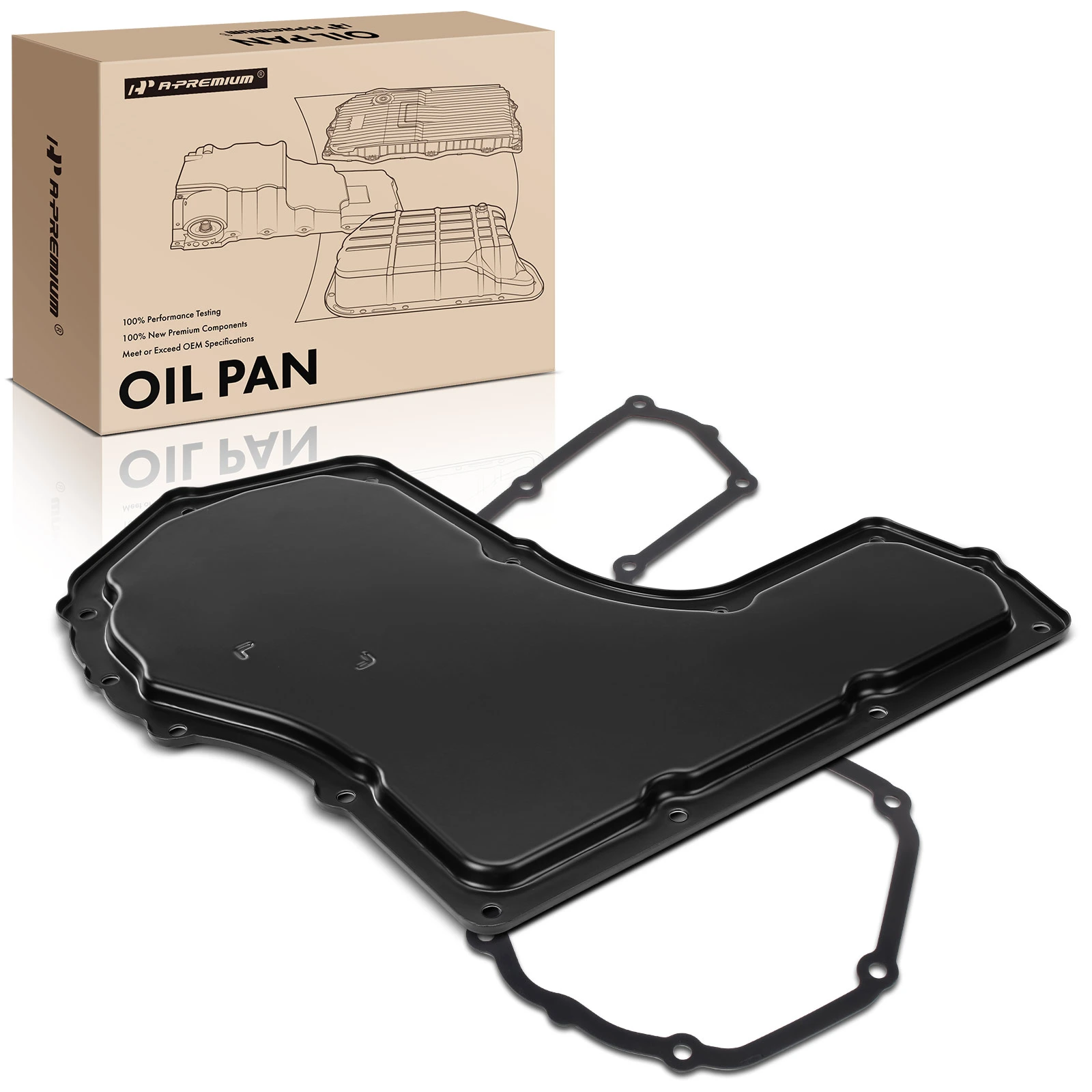 Transmission Oil Pan with Gasket