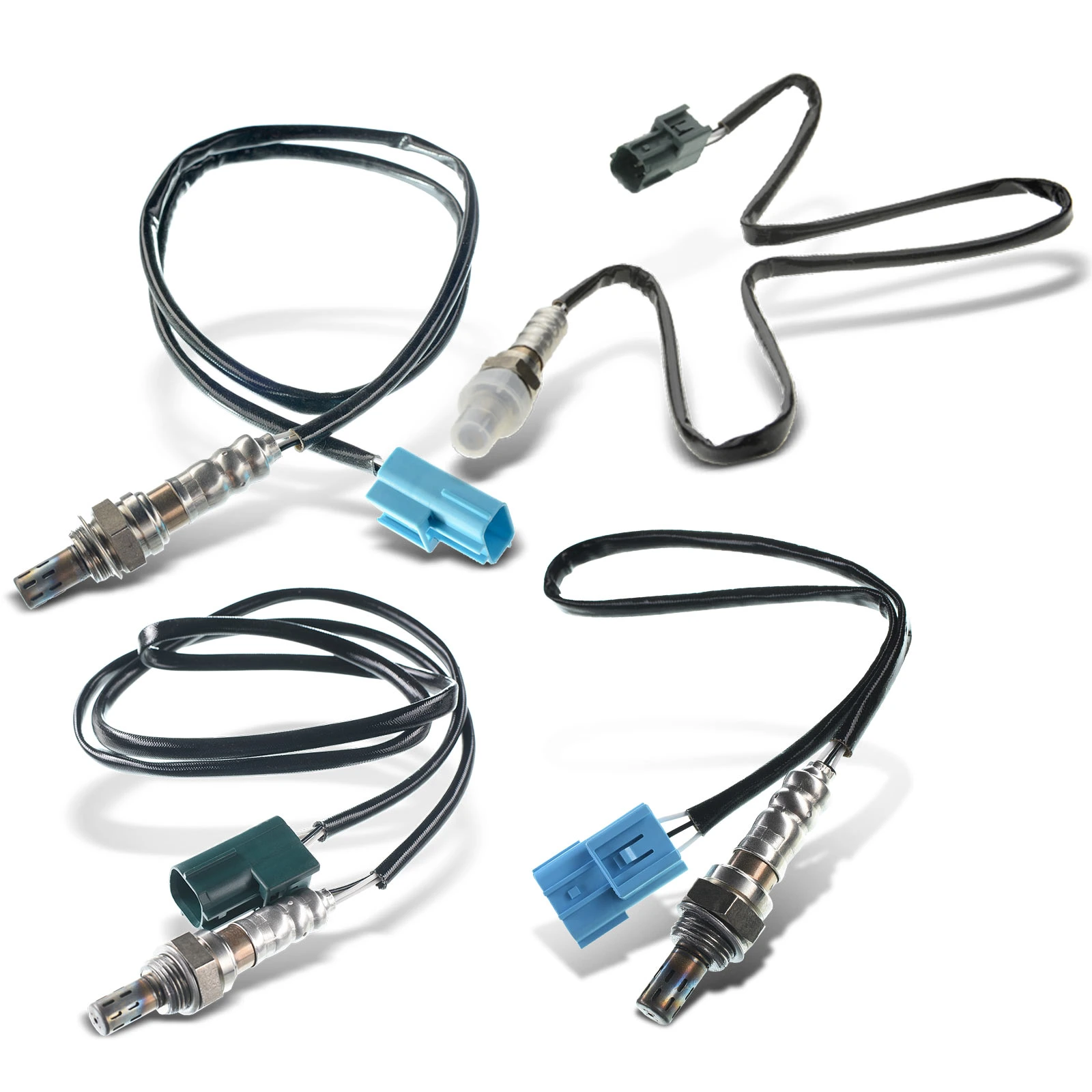 2001-2002 Nissan Pathfinder 4pc Oxygen Sensor Upstream & Downstream A-Premium APOS0846