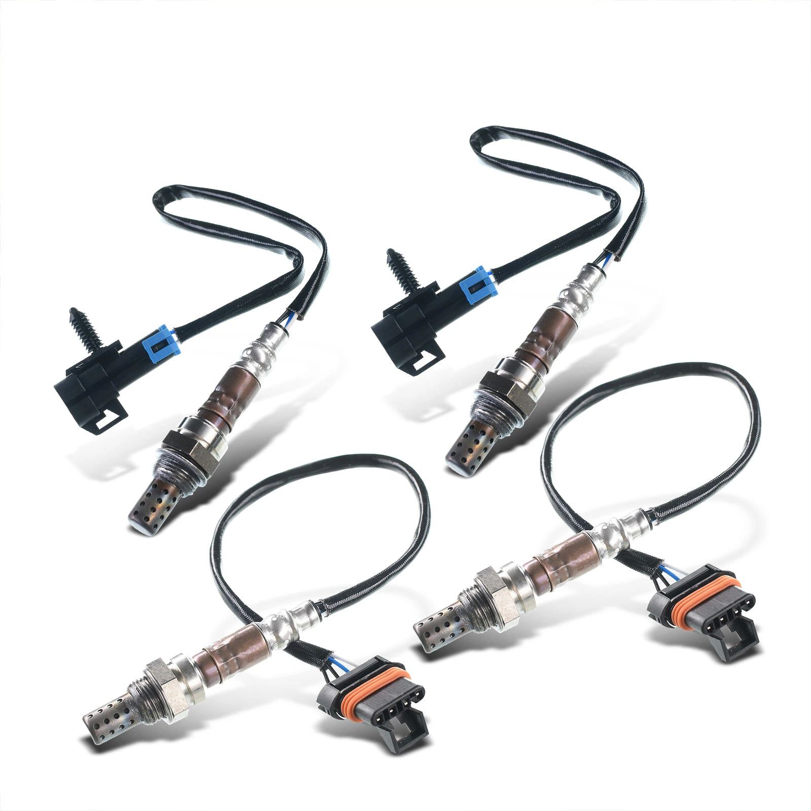 1996-1999 Chevrolet C1500 Suburban 4pc Oxygen Sensor Upstream & Downstream 4-Pin A-Premium APOS0207