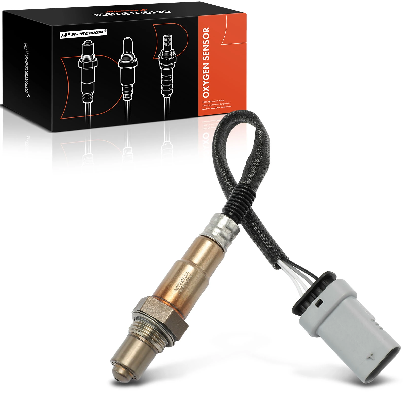 2018-2019 Cadillac ATS 1-Pc Oxygen Sensor Downstream Driver or Passenger 4-Pin A-Premium APOS1429