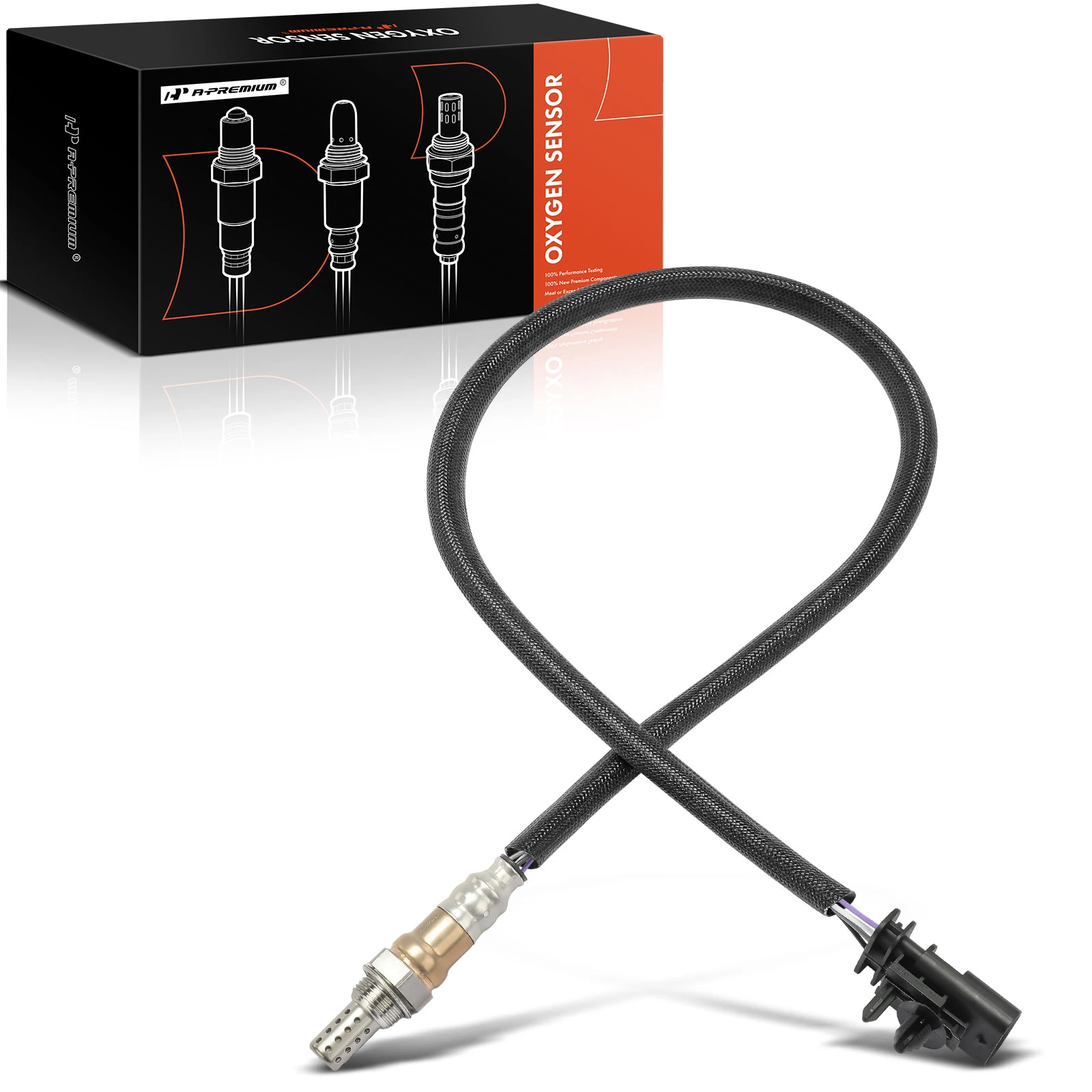 1-Pc Oxygen Sensor Downstream 4-Pin A-Premium APOS1682