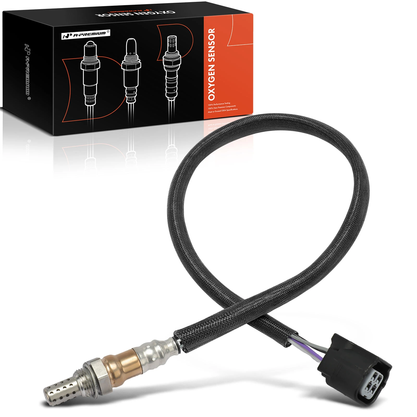 2022 Honda Pilot 1pc Oxygen Sensor Downstream Front 4-Pin A-Premium APOS1683