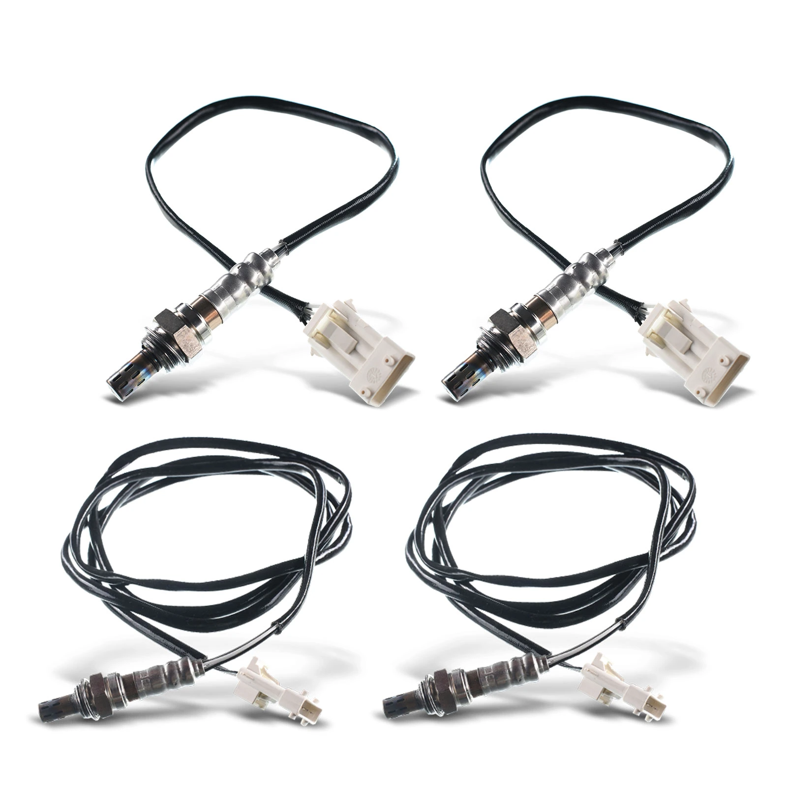 1996-1997 Saab 900 4pc Oxygen Sensor Upstream & Downstream 4-Pin A-Premium APOS1920