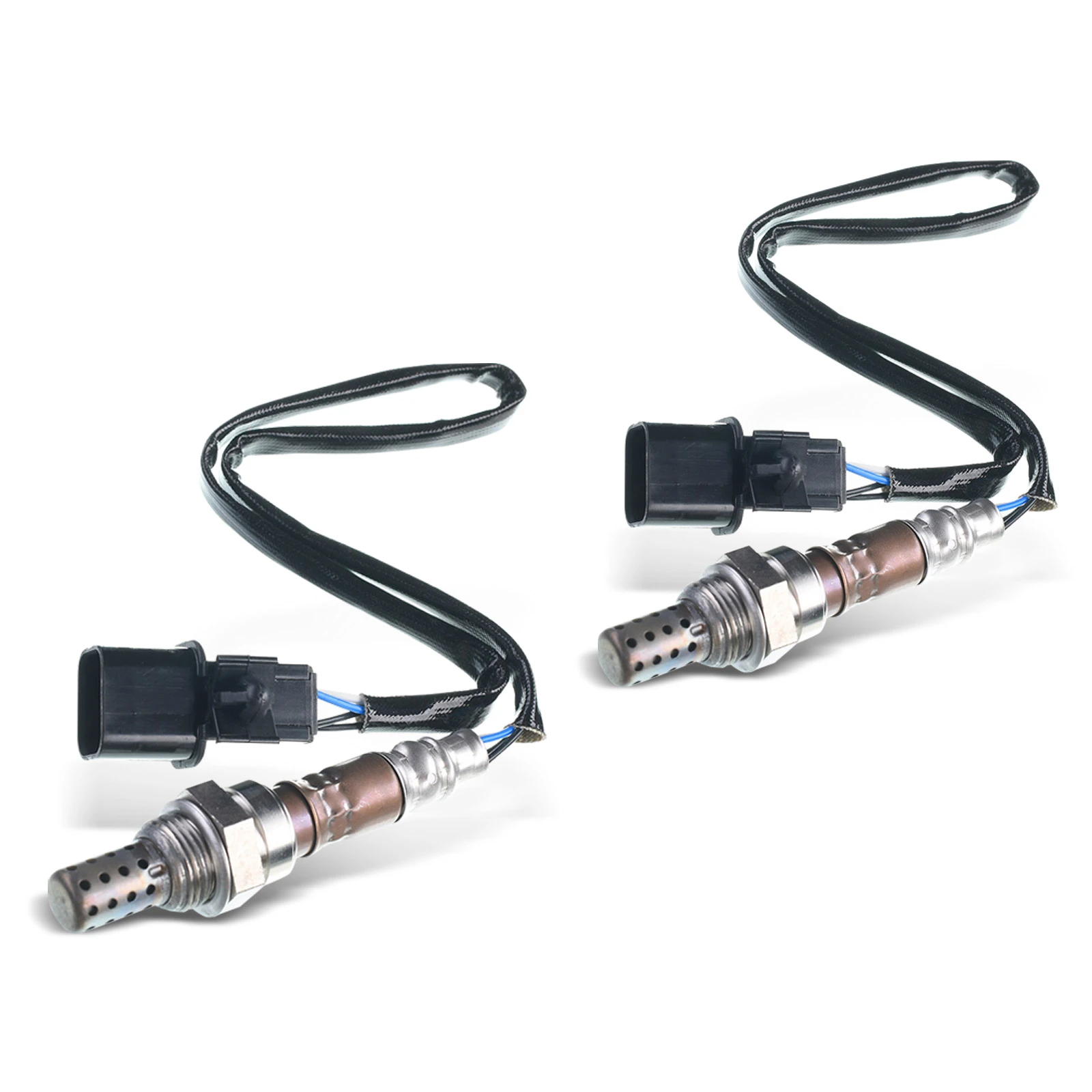 2000-2012 Mitsubishi Eclipse 2pc Oxygen Sensor Upstream Front & Rear 4-Pin A-Premium APOS1928