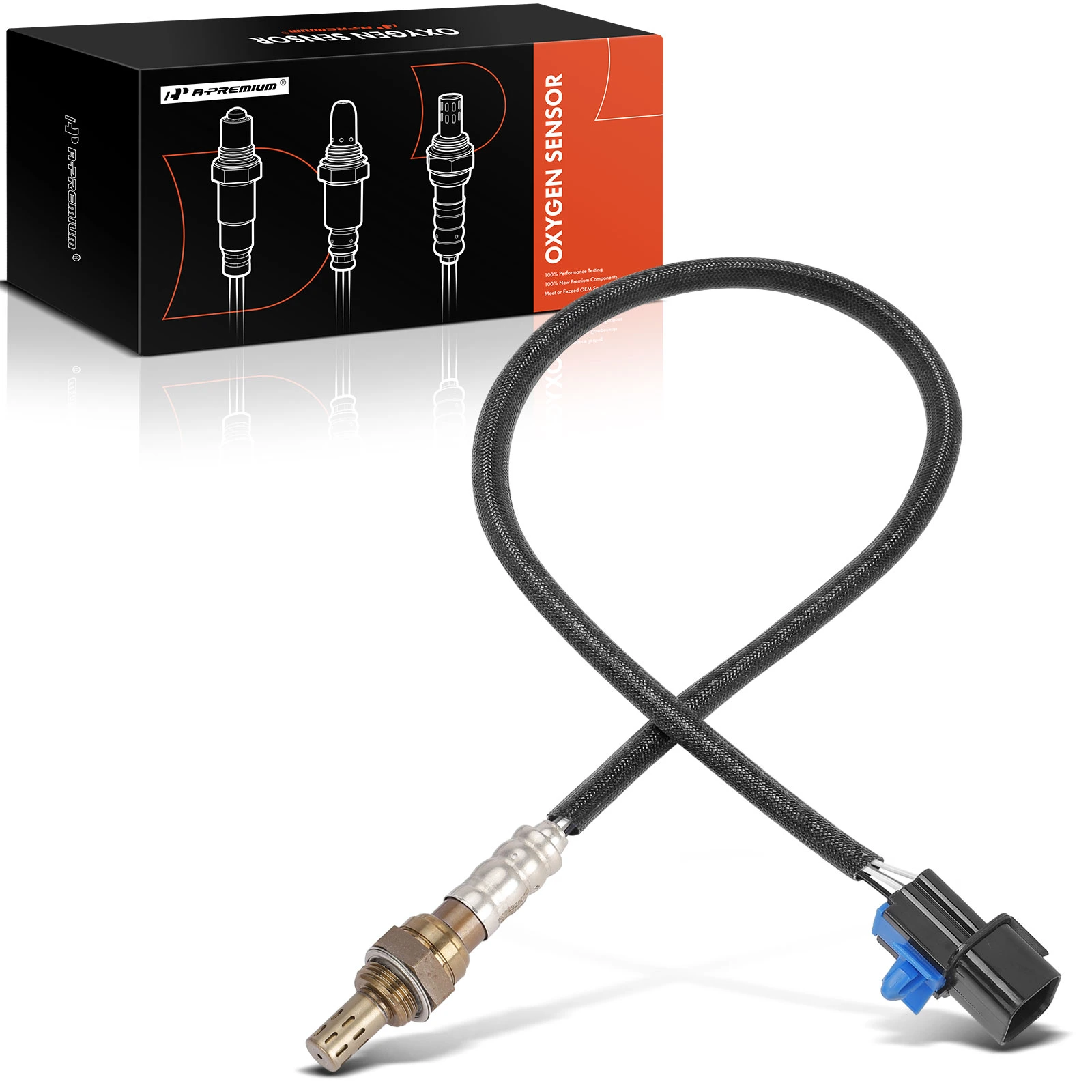 2000-2012 Mitsubishi Eclipse 1pc Oxygen Sensor 4-Pin A-Premium APOS0666