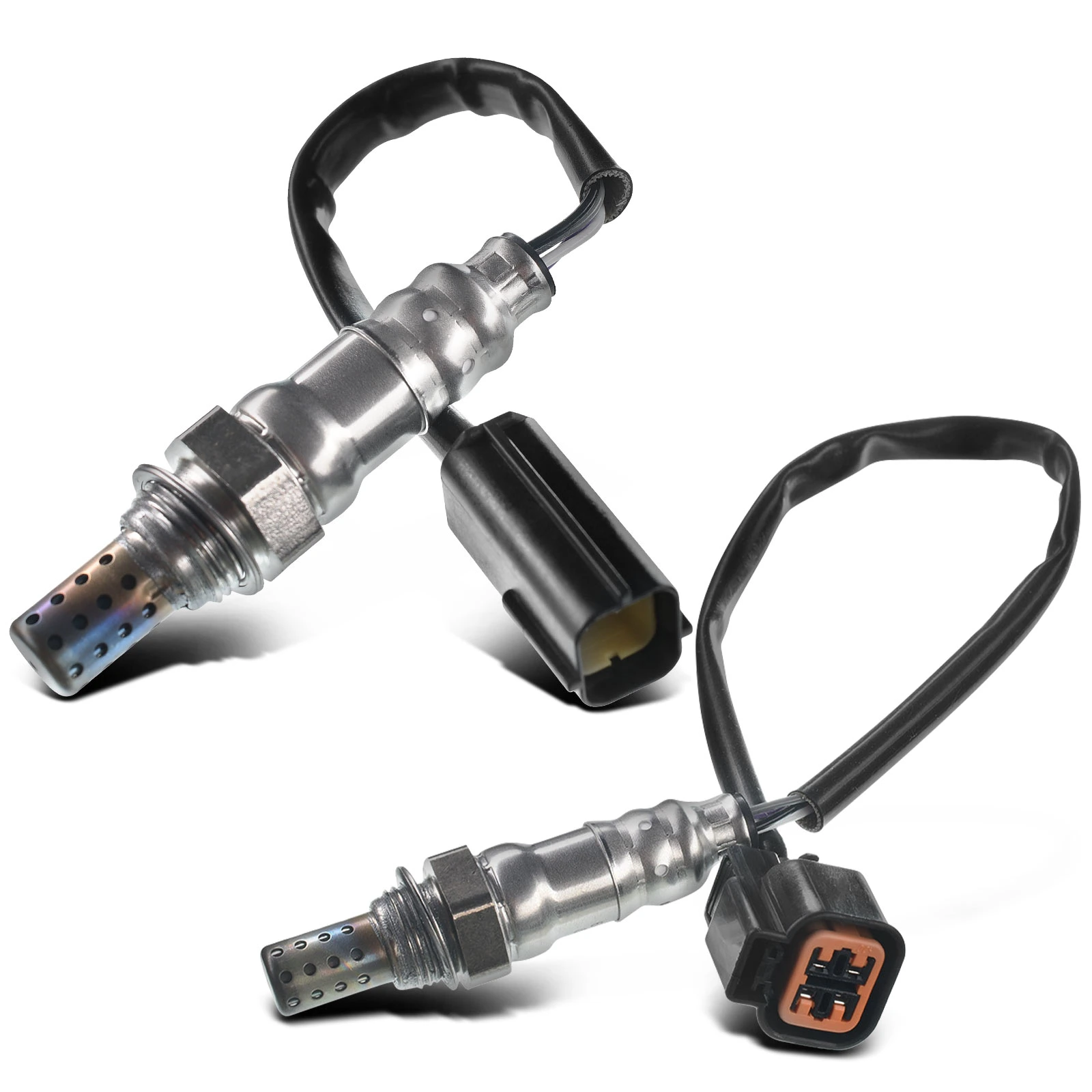 2 Pcs Upstream & Downstream O2 Oxygen Sensor