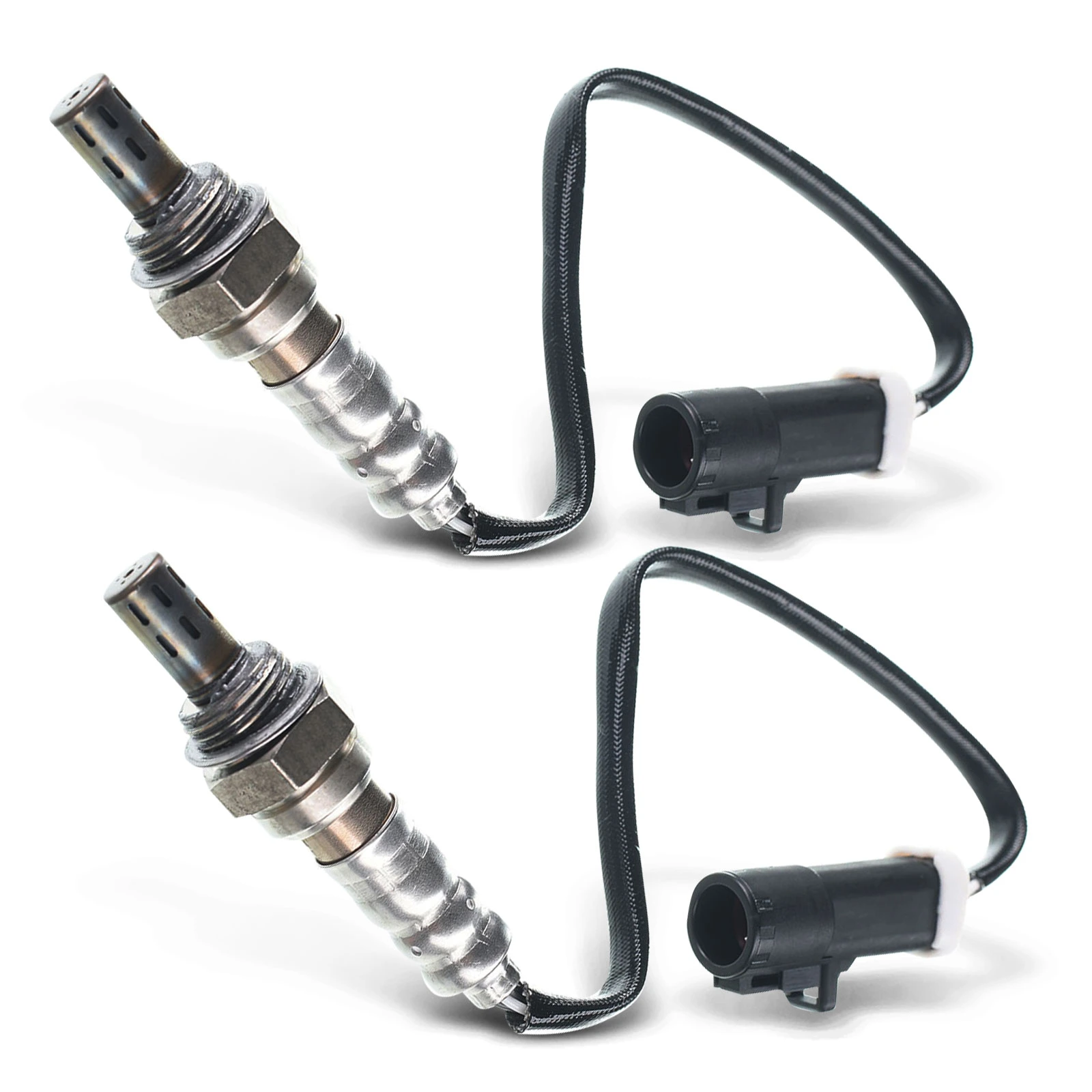 2 Pcs Upstream O2 Oxygen Sensor