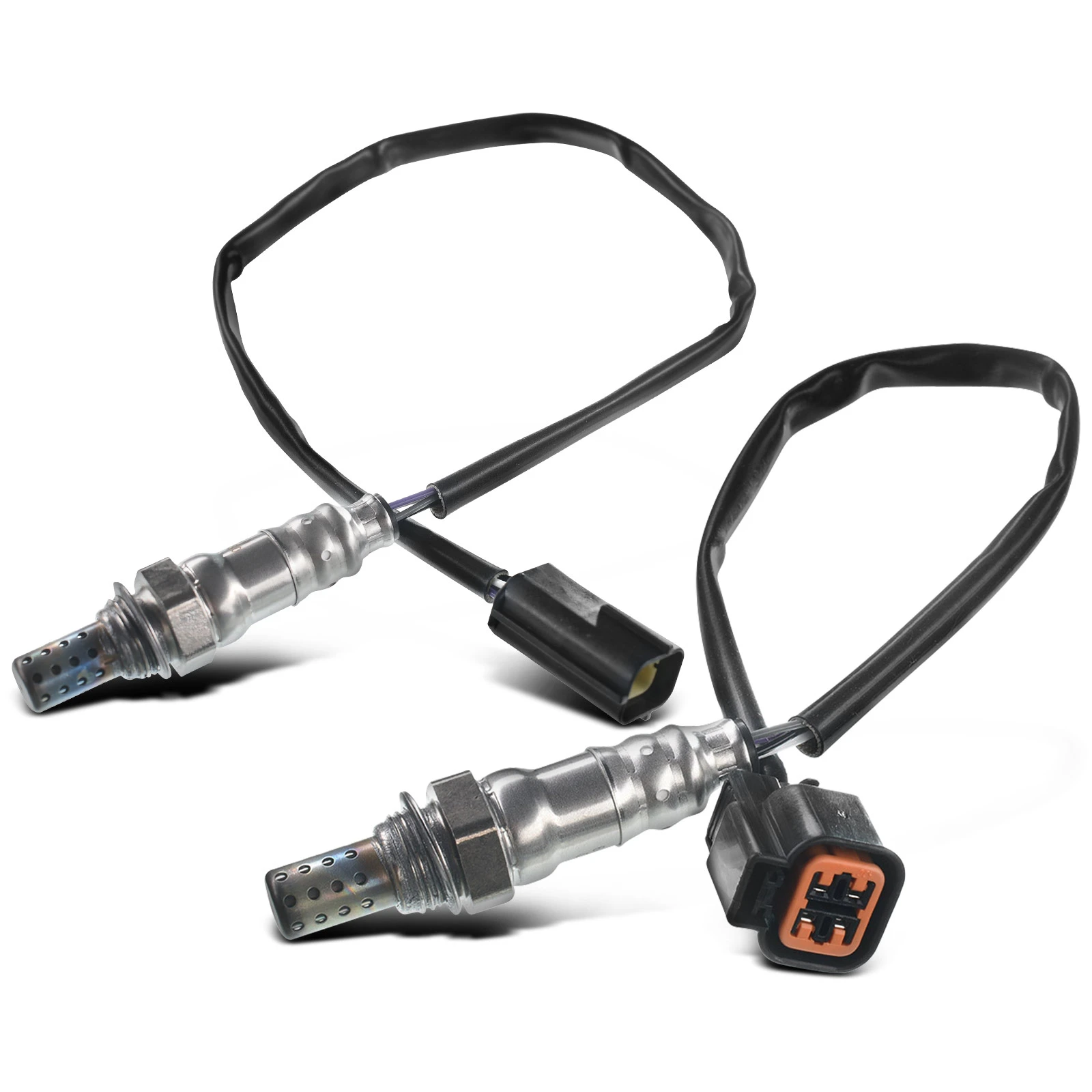 2 Pcs Upstream & Downstream O2 Oxygen Sensor