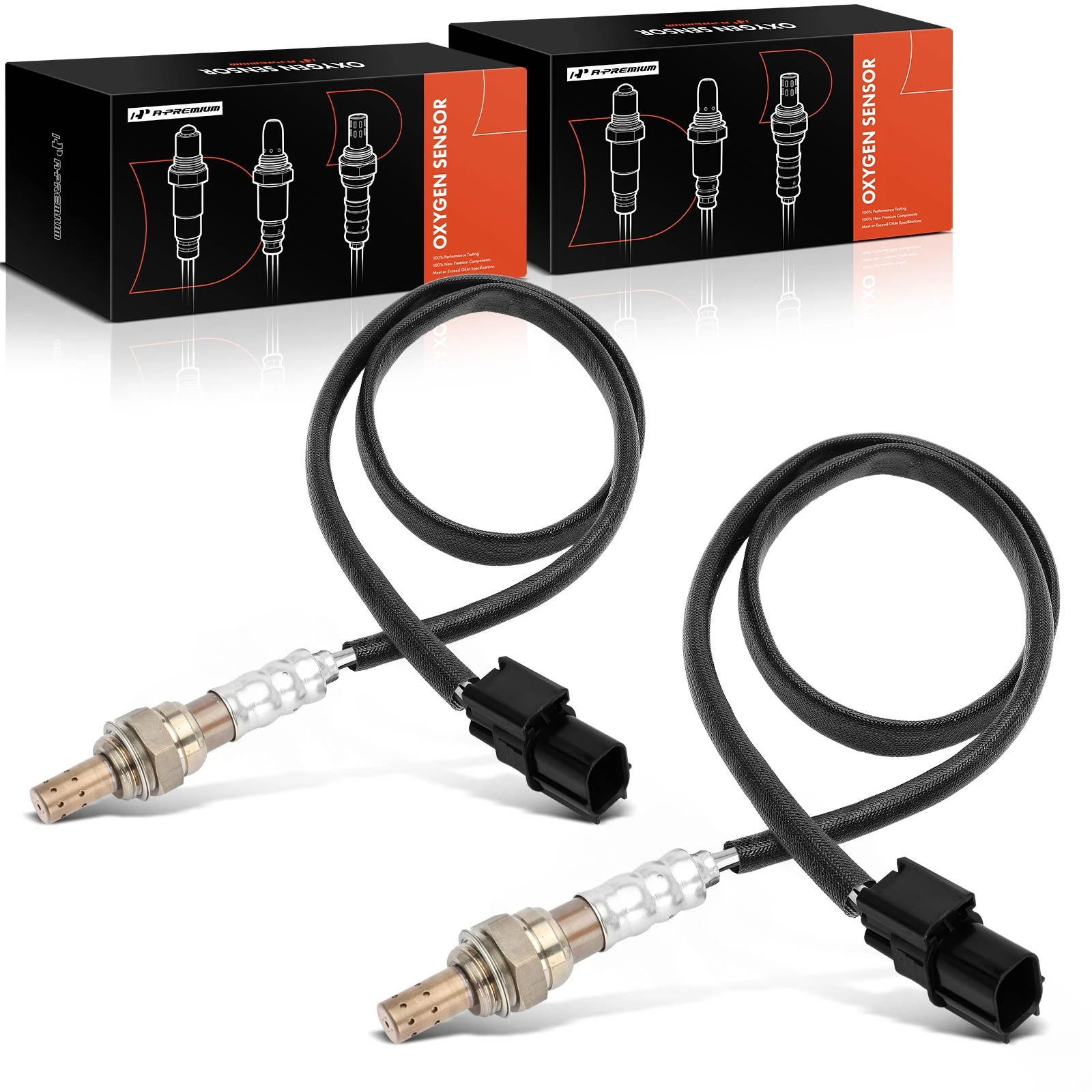 2 Pcs Upstream & Downstream Oxygen Sensor