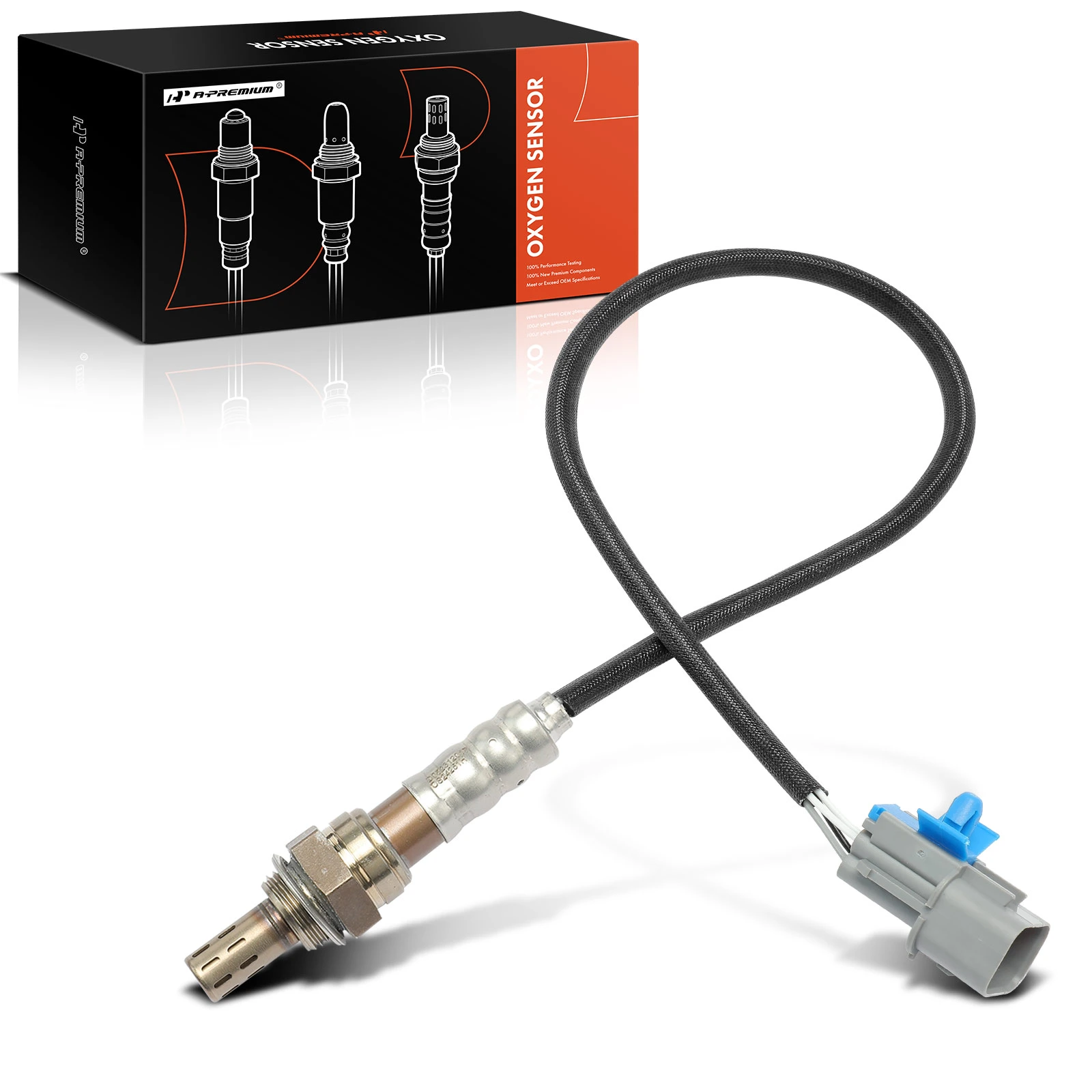 2011-2012 2014-2018 Kia Sedona 1-Pc Oxygen Sensor 4-Pin A-Premium APOS0510