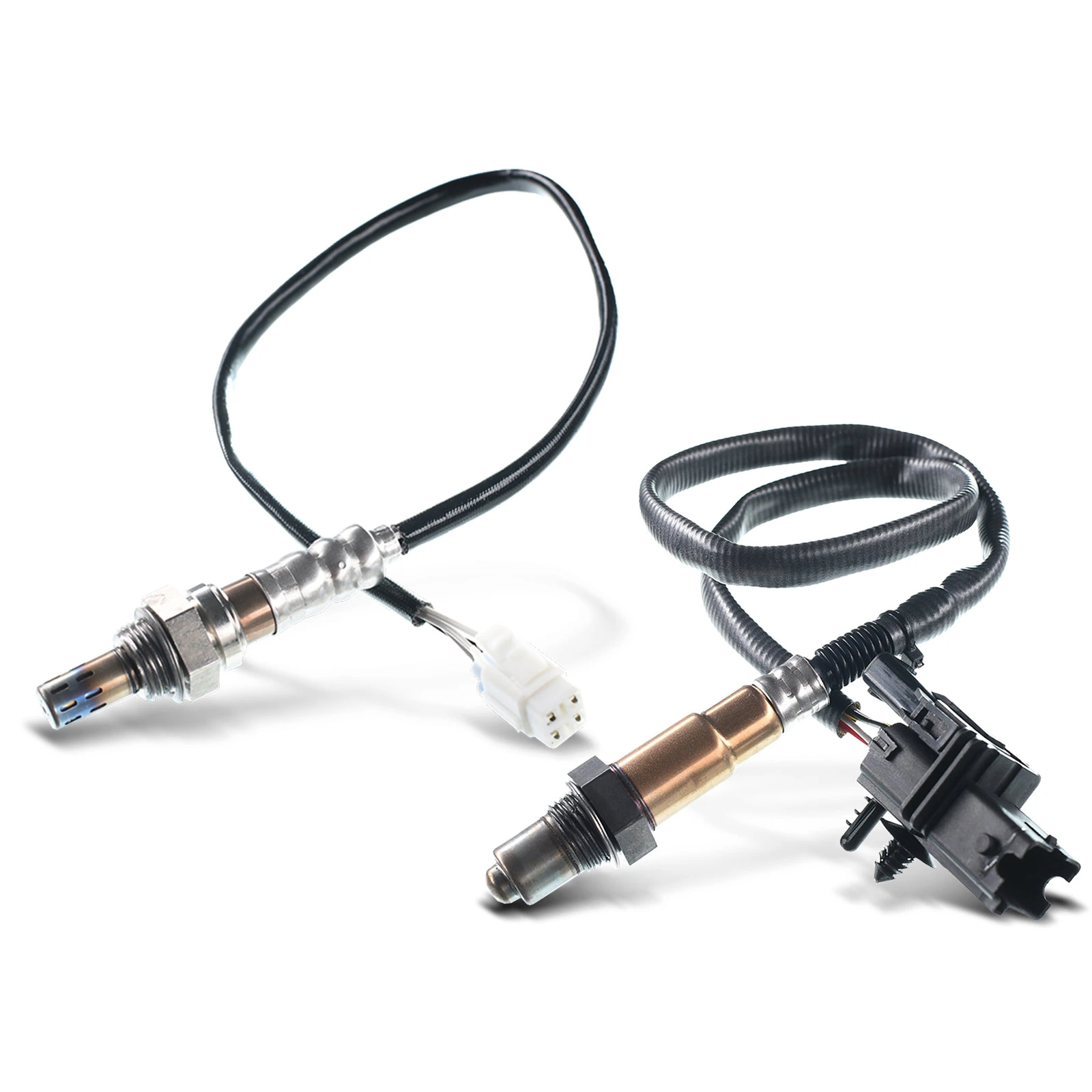 2 Pcs Upstream & Downstream O2 Oxygen Sensor
