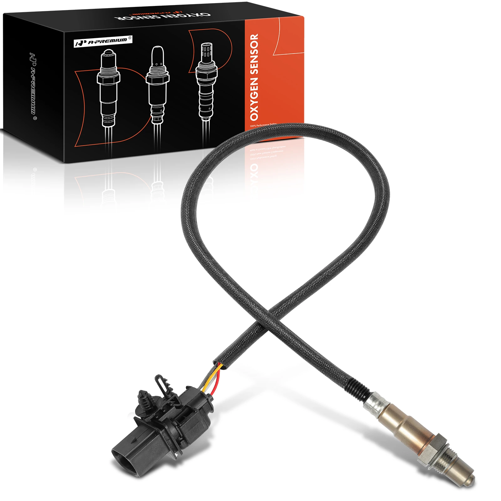 2009-2014 2016-2018 Porsche Cayenne 1-Pc Oxygen Sensor 6-Pin A-Premium APOS0005