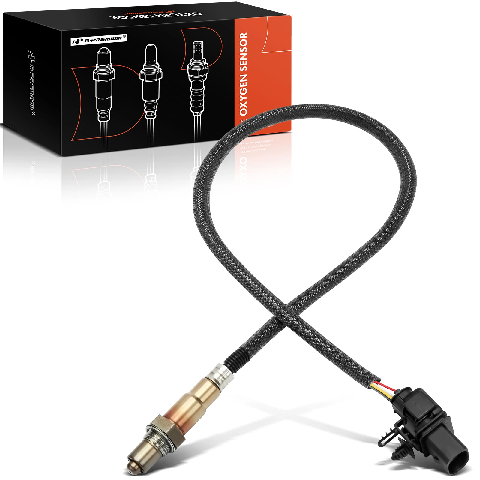 2014-2019 Porsche 911 1pc Oxygen Sensor 4-Pin A-Premium APOS1866