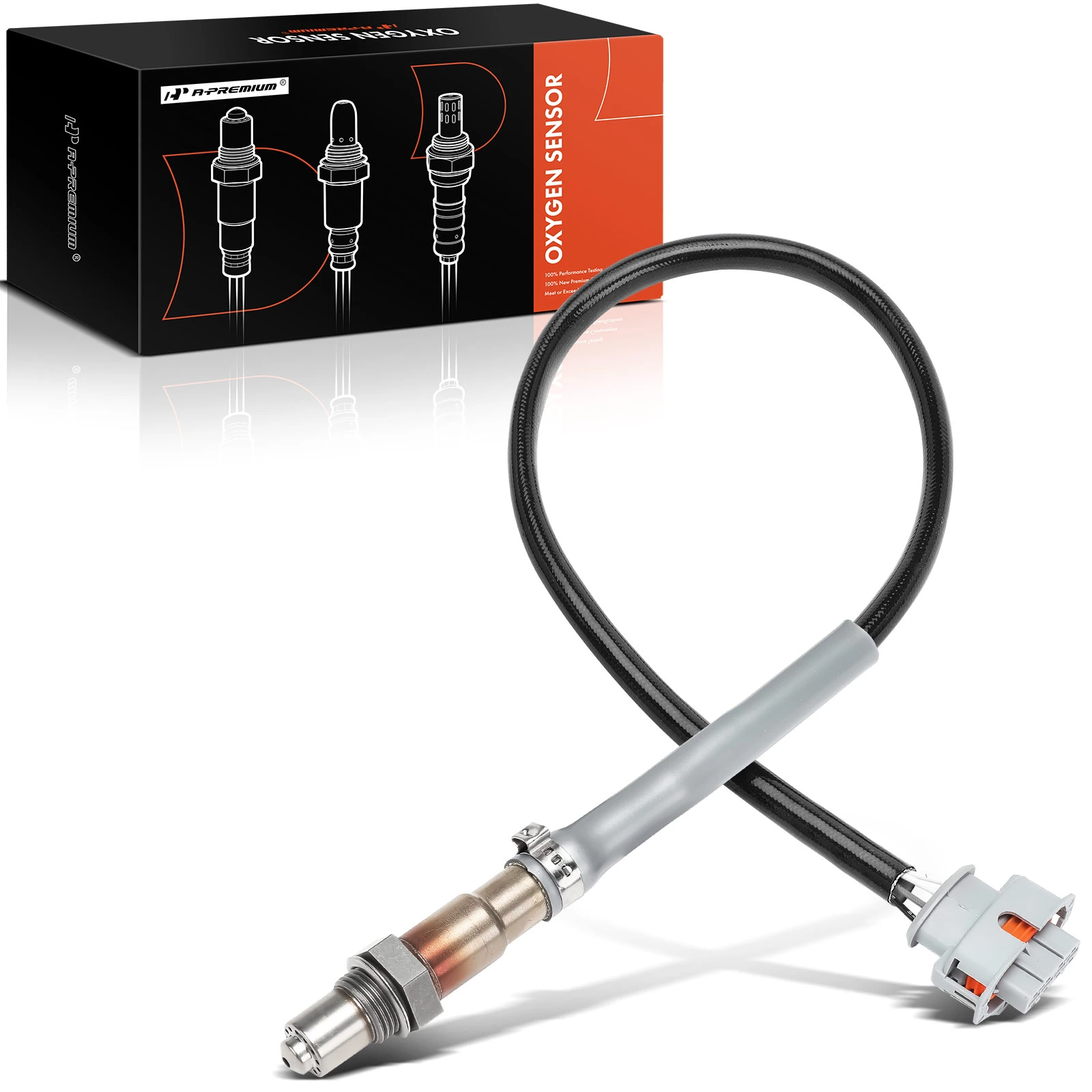 2017-2020 Porsche 718 Boxster 1pc O2 Oxygen Sensor Downstream 4-Pin A-Premium APOS1882