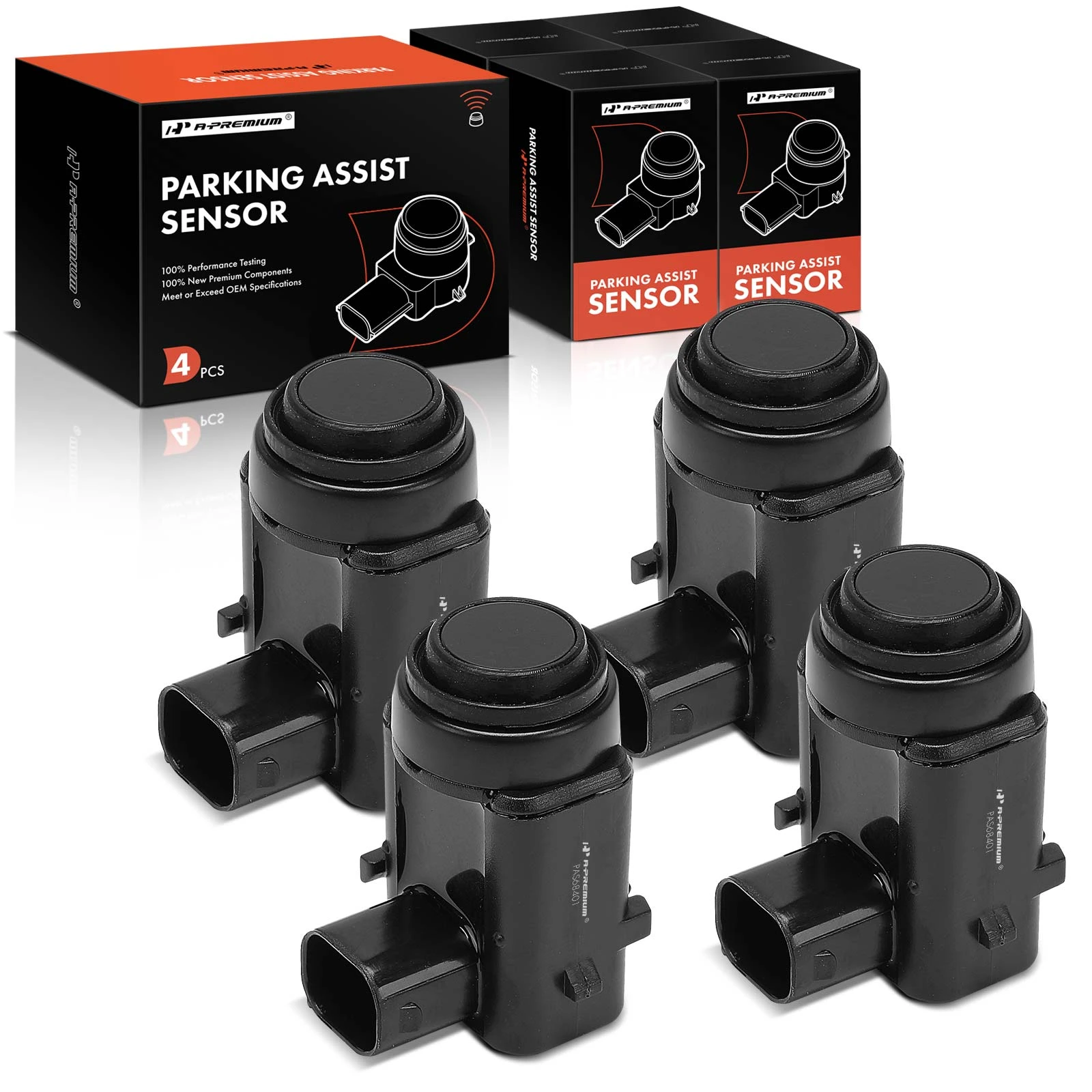 4 Pcs Rear Parking Assist Sensor