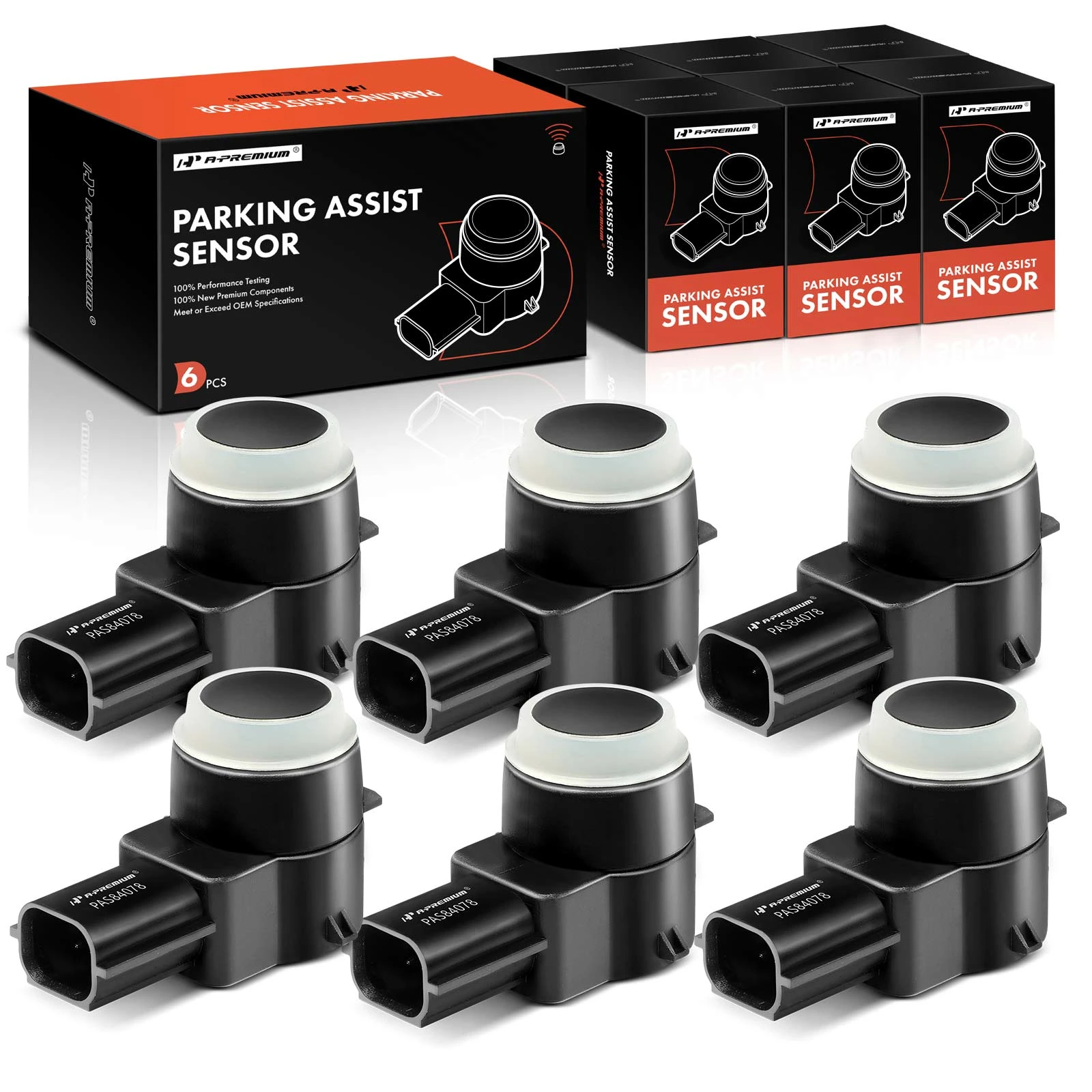 6 Pcs Parking Assist Sensor