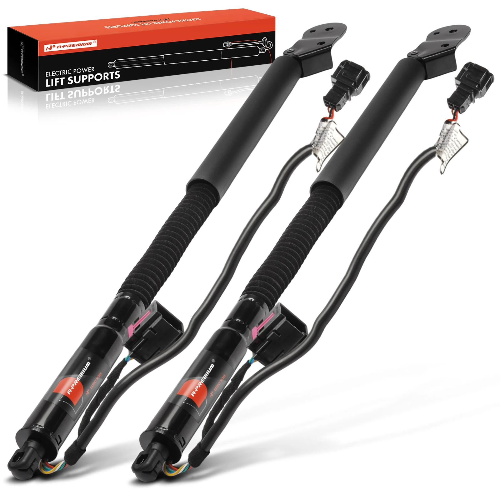 2 Pcs Rear Driver & Passenger Power Hatch Lift Support for 2012-2017 Audi A7 Quattro